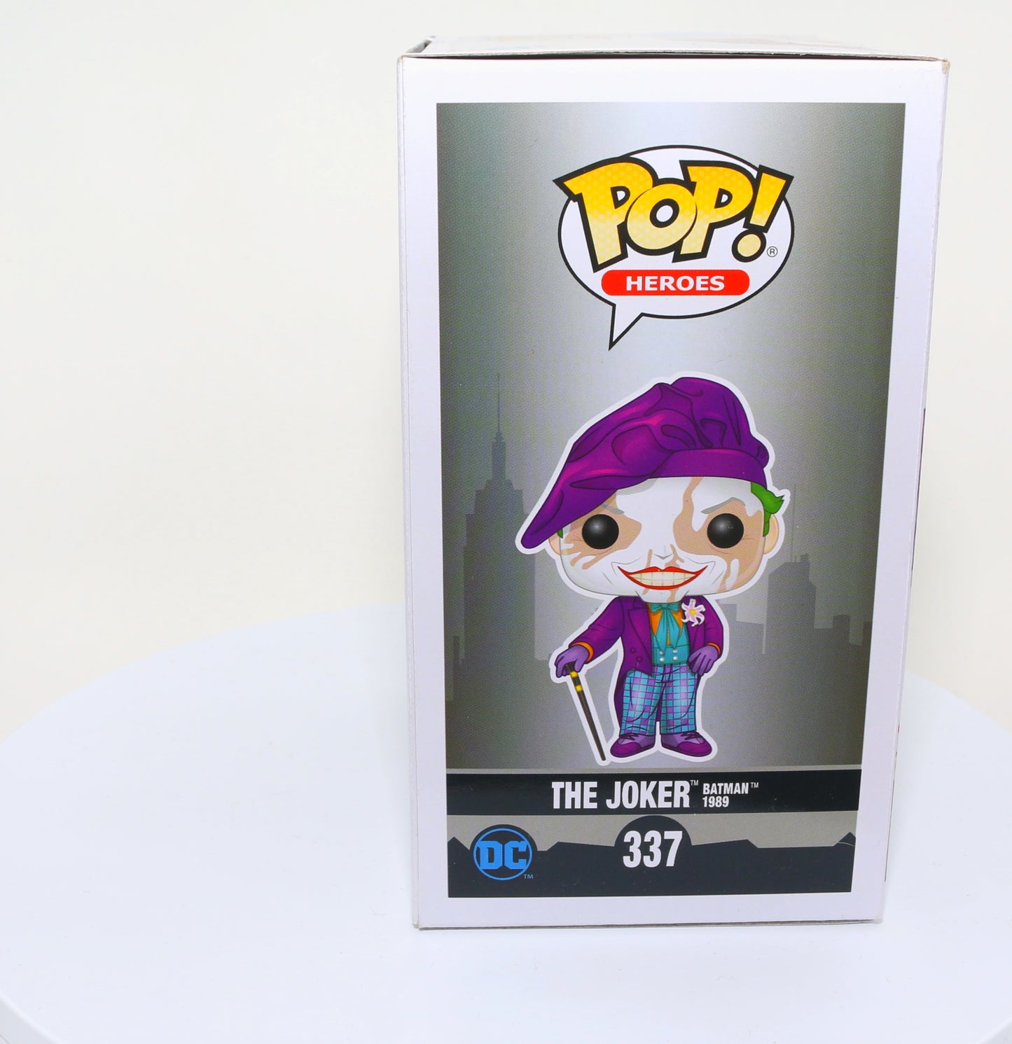 
                  
                    Jack Nicholson as The Joker in Tim Burton's Batman 1989 Signed Funko POP! #337 Chase Variant
                  
                