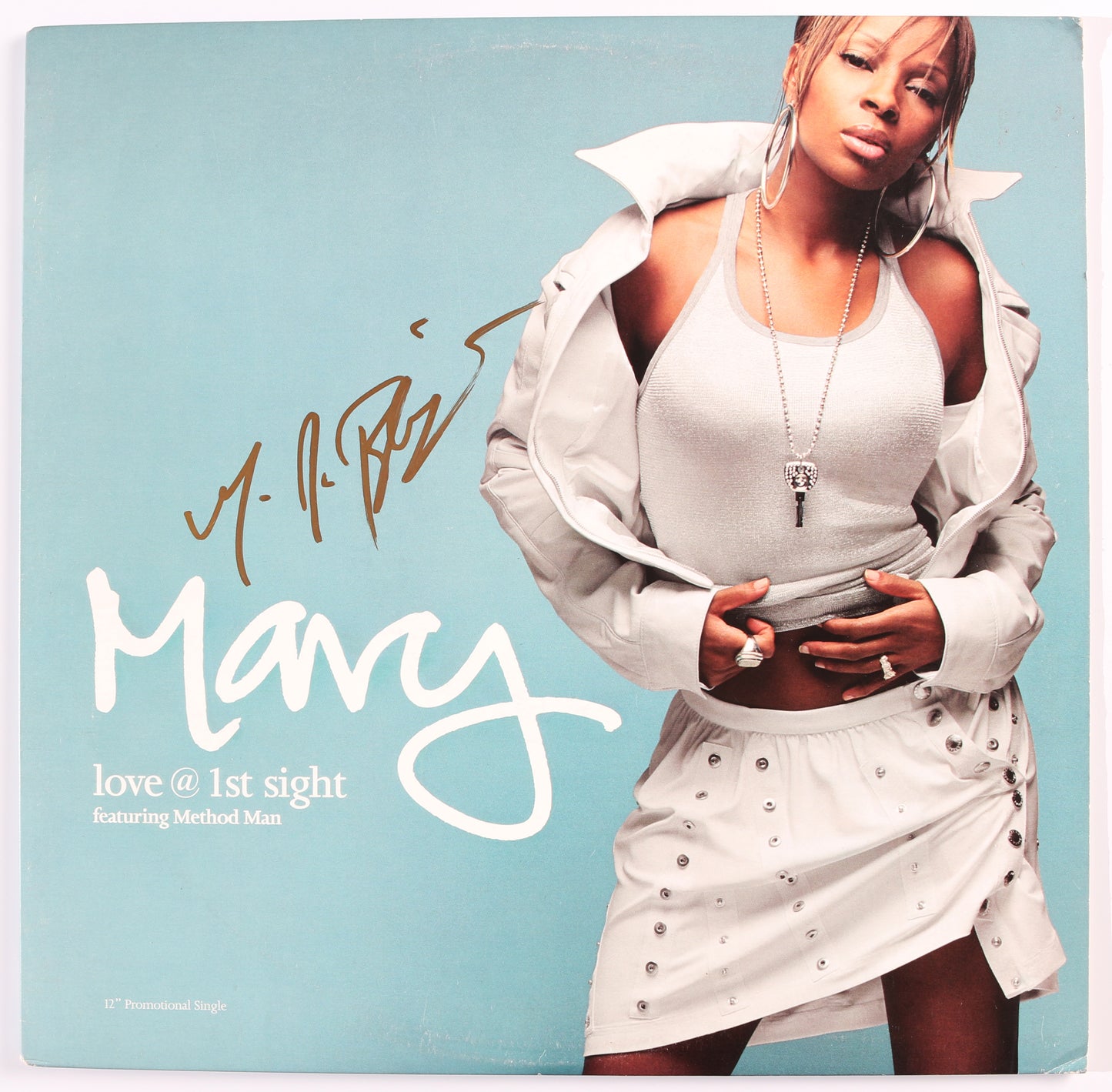 
                  
                    Love @ 1st Sight LP 12" Vinyl Record Signed by Mary J. Blige
                  
                