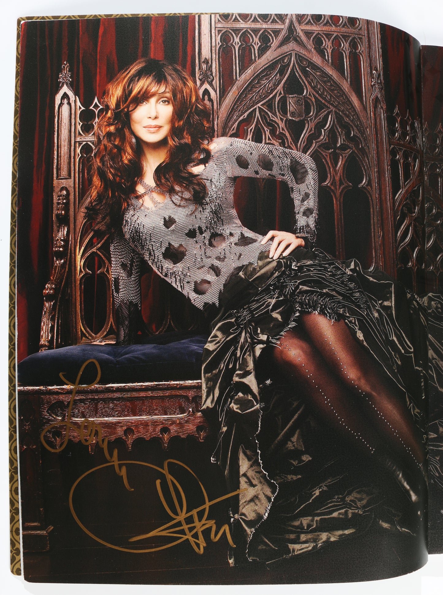 
                  
                    Cher: The Colosseum at Caesars Palace Show Booklet Signed by Cher
                  
                