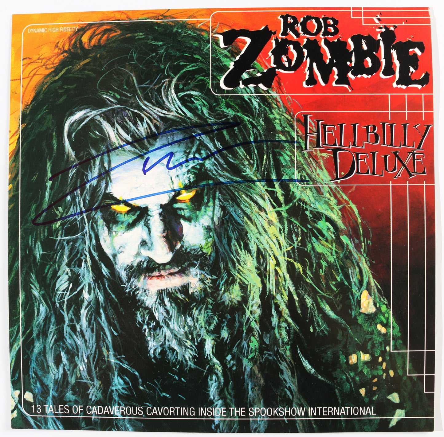 
                  
                    Hellbilly Deluxe 12" Promo Flat Signed by Rob Zombie
                  
                