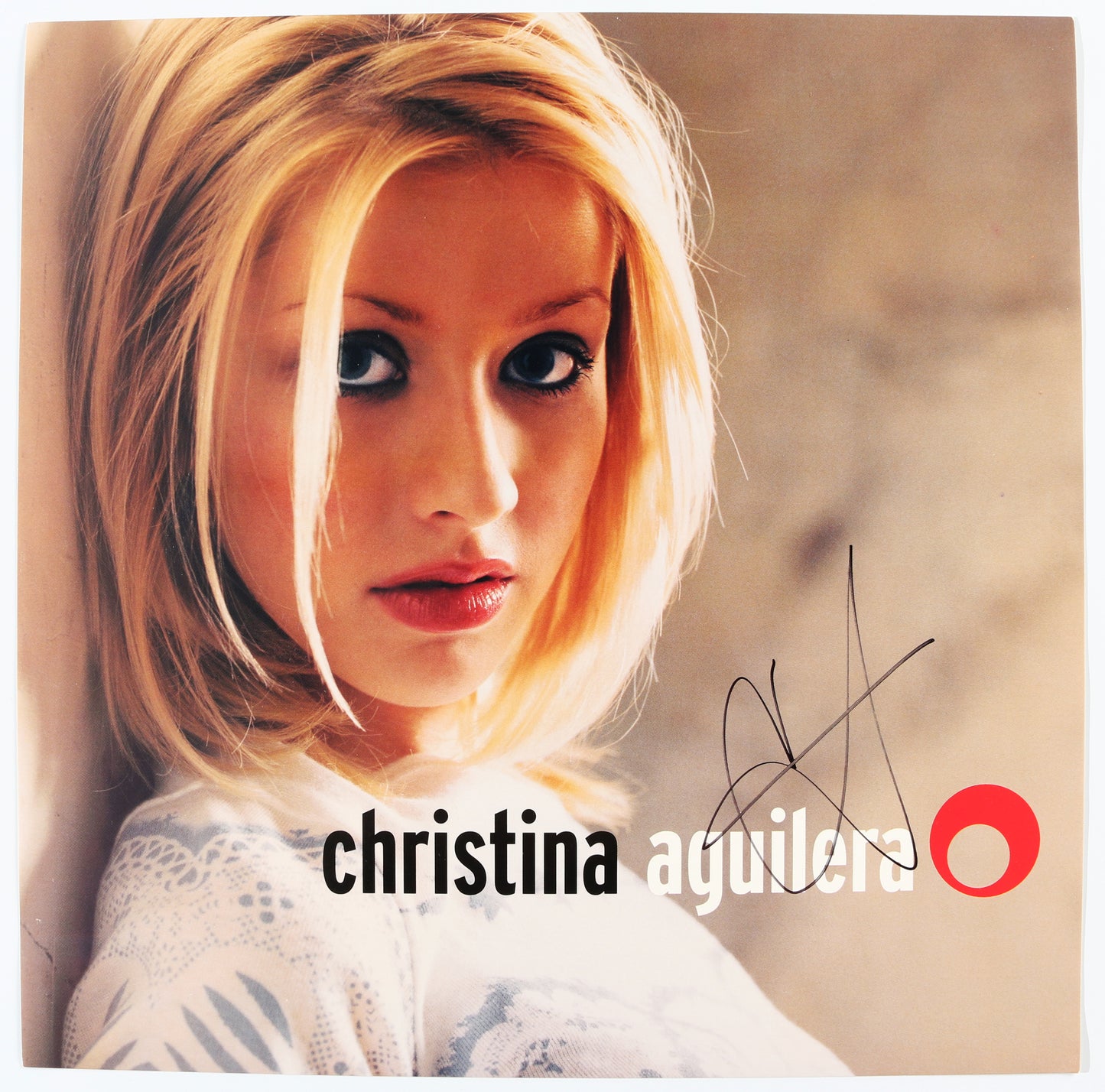 
                  
                    Christina Aguilera: Self Titled 12" Promo Flat Signed by Christina Aguilera
                  
                