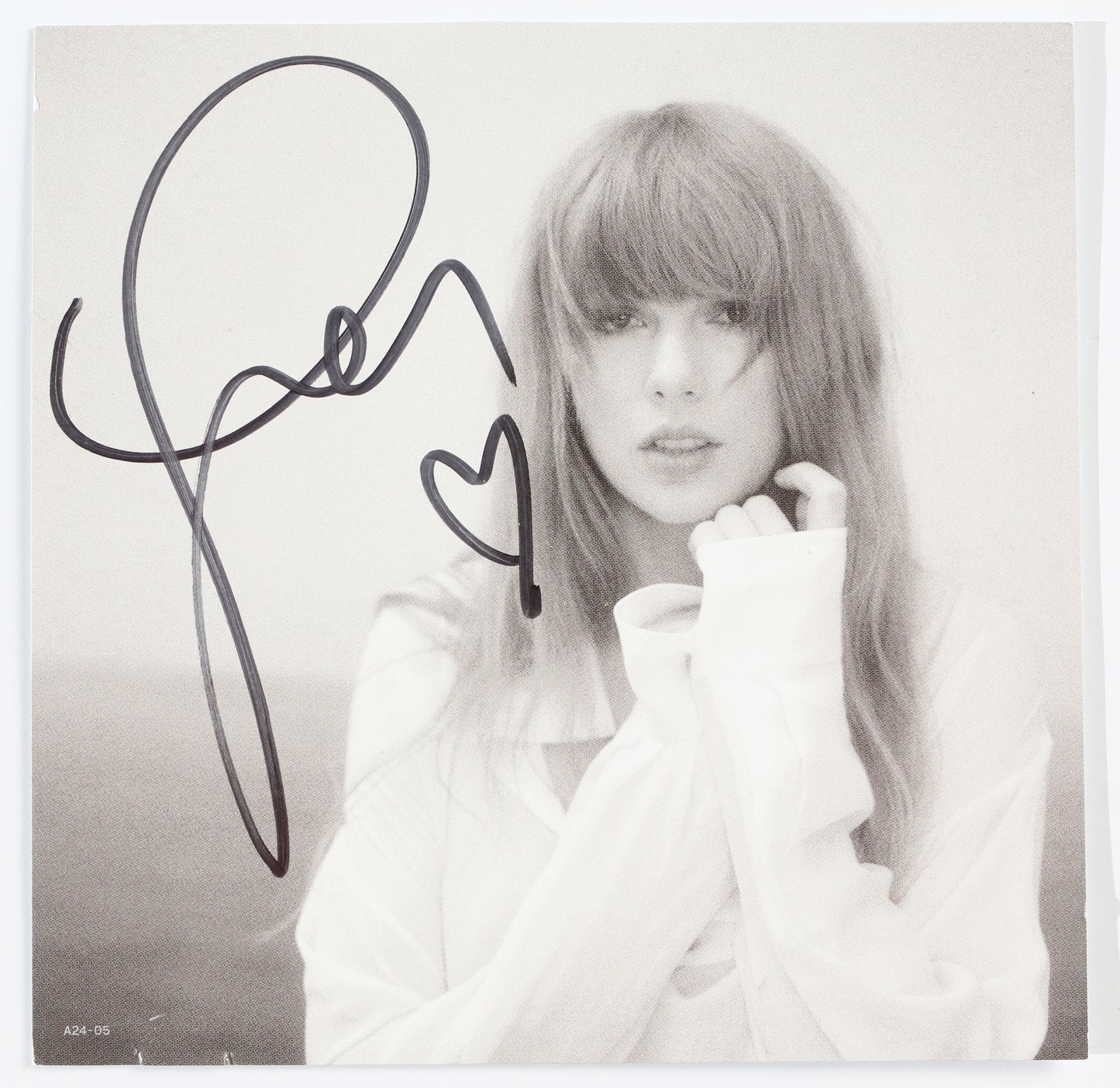 
                  
                    The Tortured Poets Department CD Album Insert Signed by Taylor Swift
                  
                