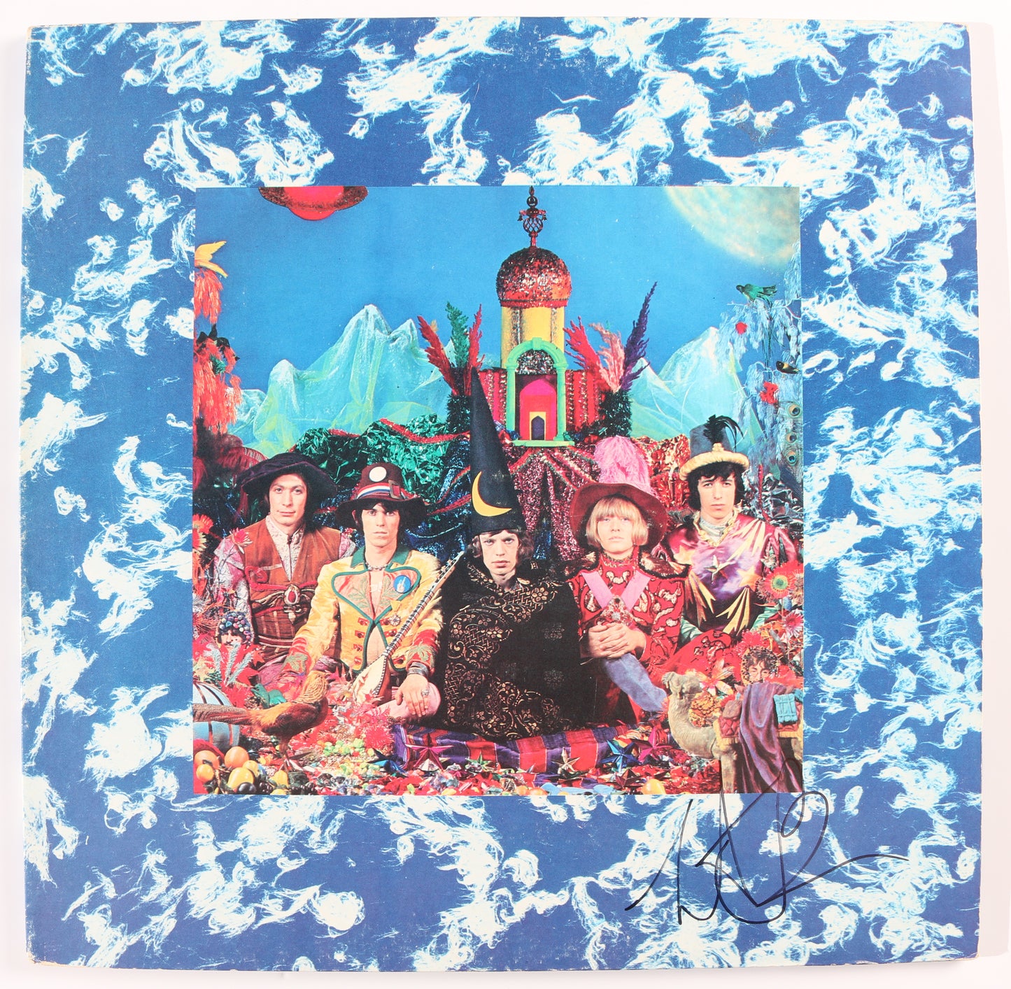
                  
                    The Rolling Stones: Their Satanic Majesties Request LP 12" Vinyl Record Signed by Charlie Watts
                  
                