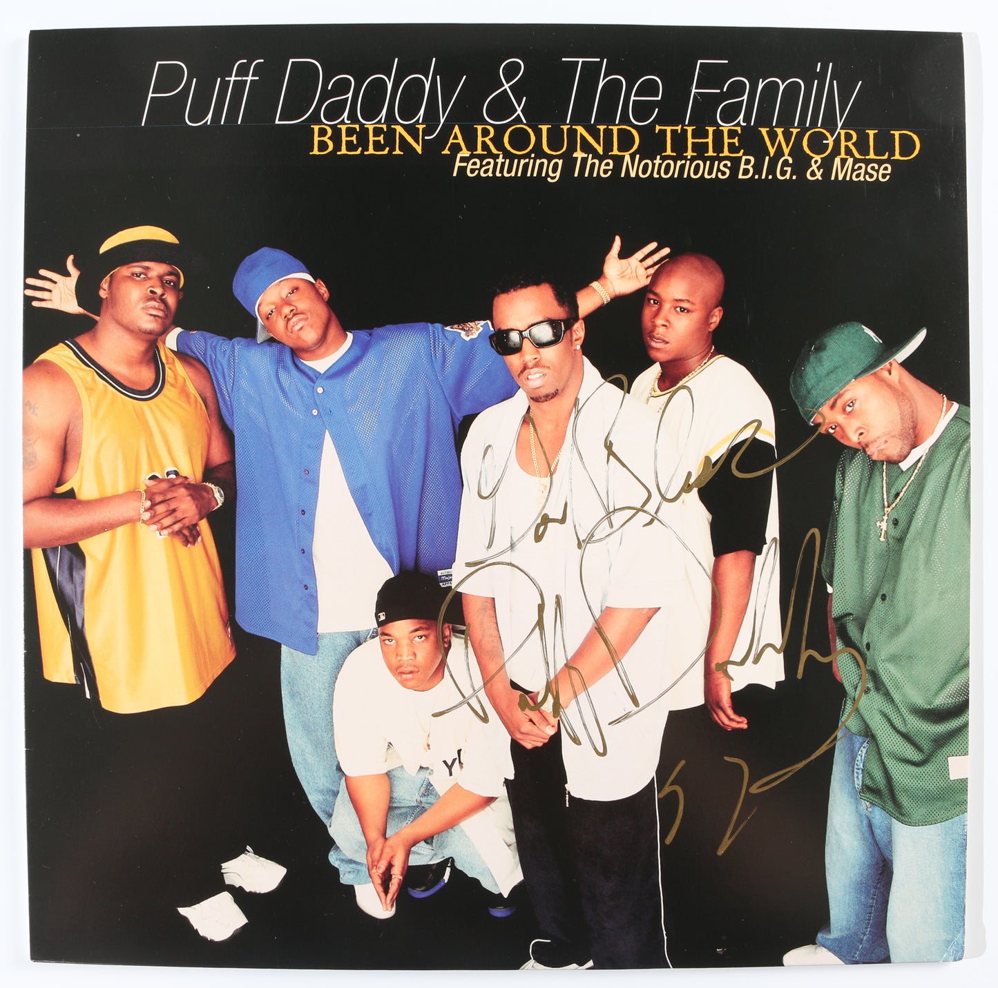 
                  
                    Puff Daddy & The Family: Been Around The World LP 12" Vinyl Record Signed by Sean Combs/Puff Daddy
                  
                