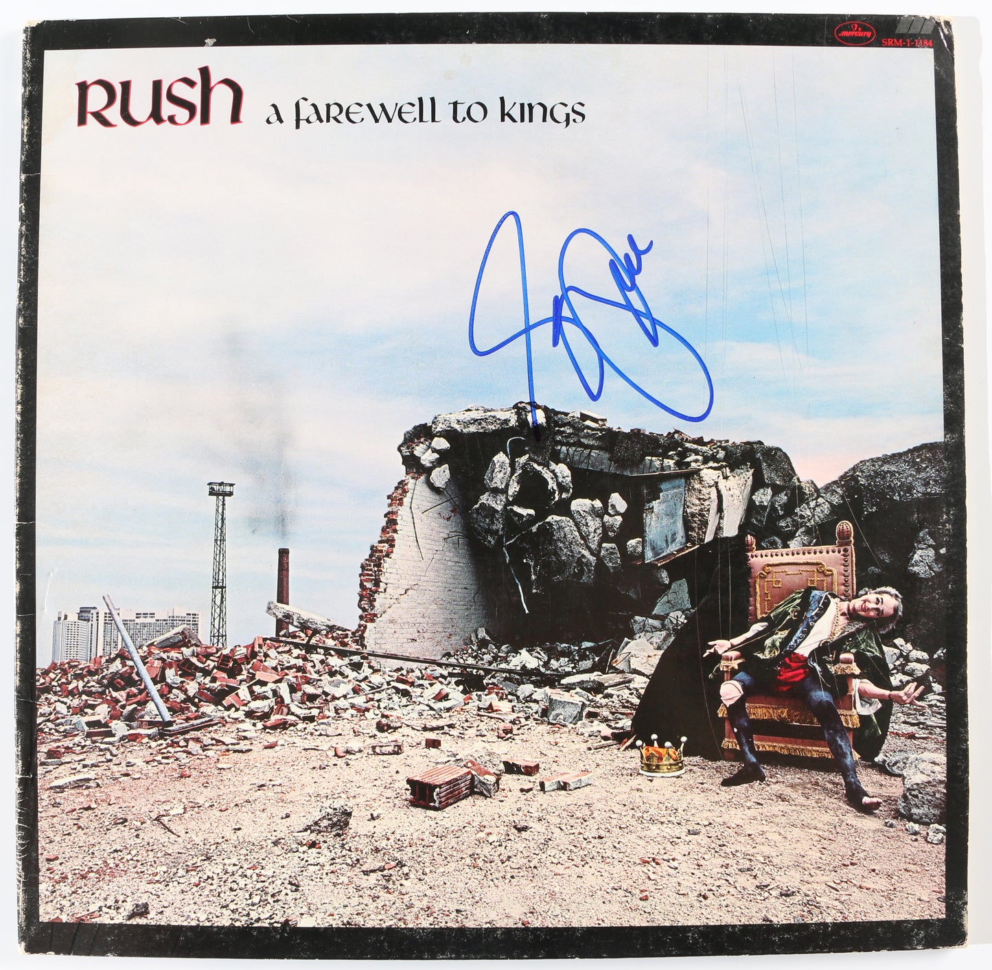 
                  
                    Rush: A Farewell To Kings LP 12" Vinyl Record Signed by Geddy Lee
                  
                