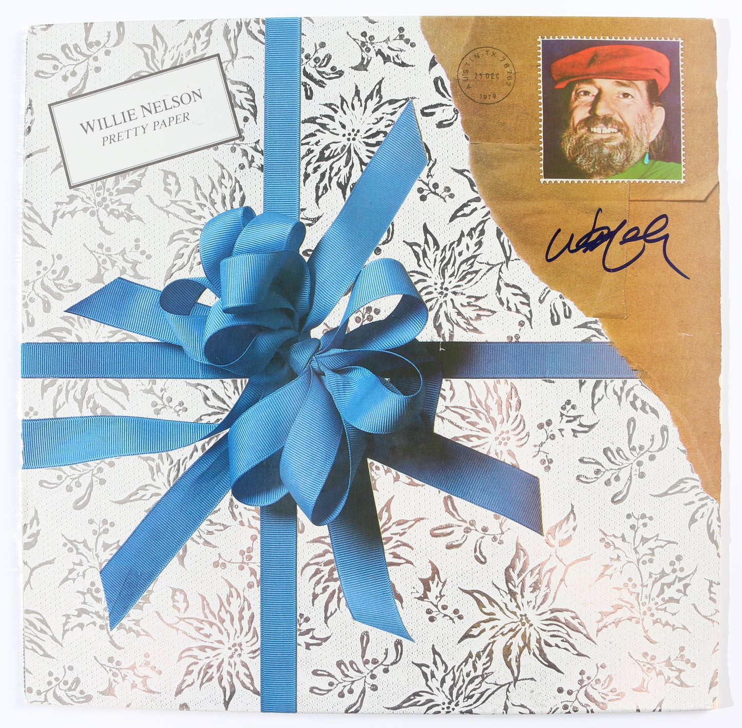 
                  
                    Pretty Paper LP 12" Vinyl Record Signed by Willie Nelson
                  
                