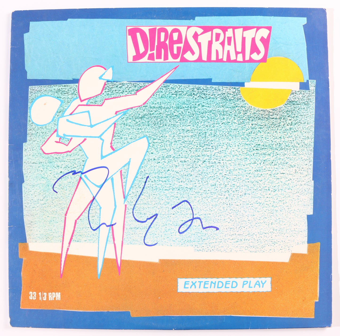 
                  
                    Dire Straits: Extended Play 12" Vinyl Record Signed by Mark Knopfler
                  
                