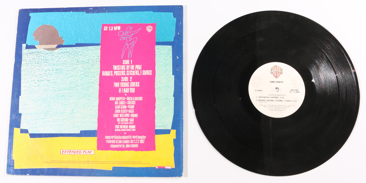 
                  
                    Dire Straits: Extended Play 12" Vinyl Record Signed by Mark Knopfler
                  
                