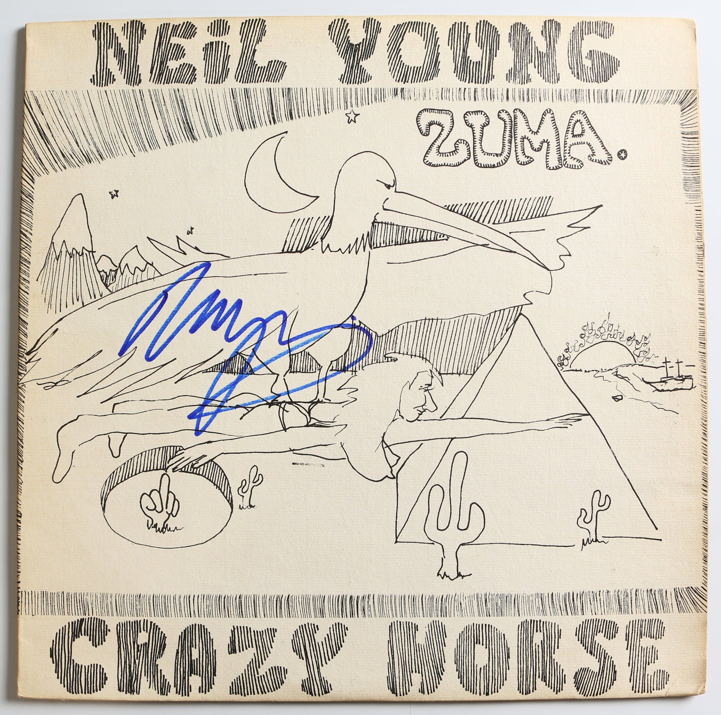 
                  
                    Zuma 12" Vinyl Record Signed by Neil Young
                  
                