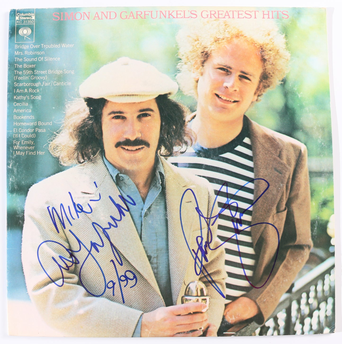 
                  
                    Simon & Garfunkel's Greatest Hits 12" Vinyl Record Signed by Paul Simon & Art Garfunkel
                  
                