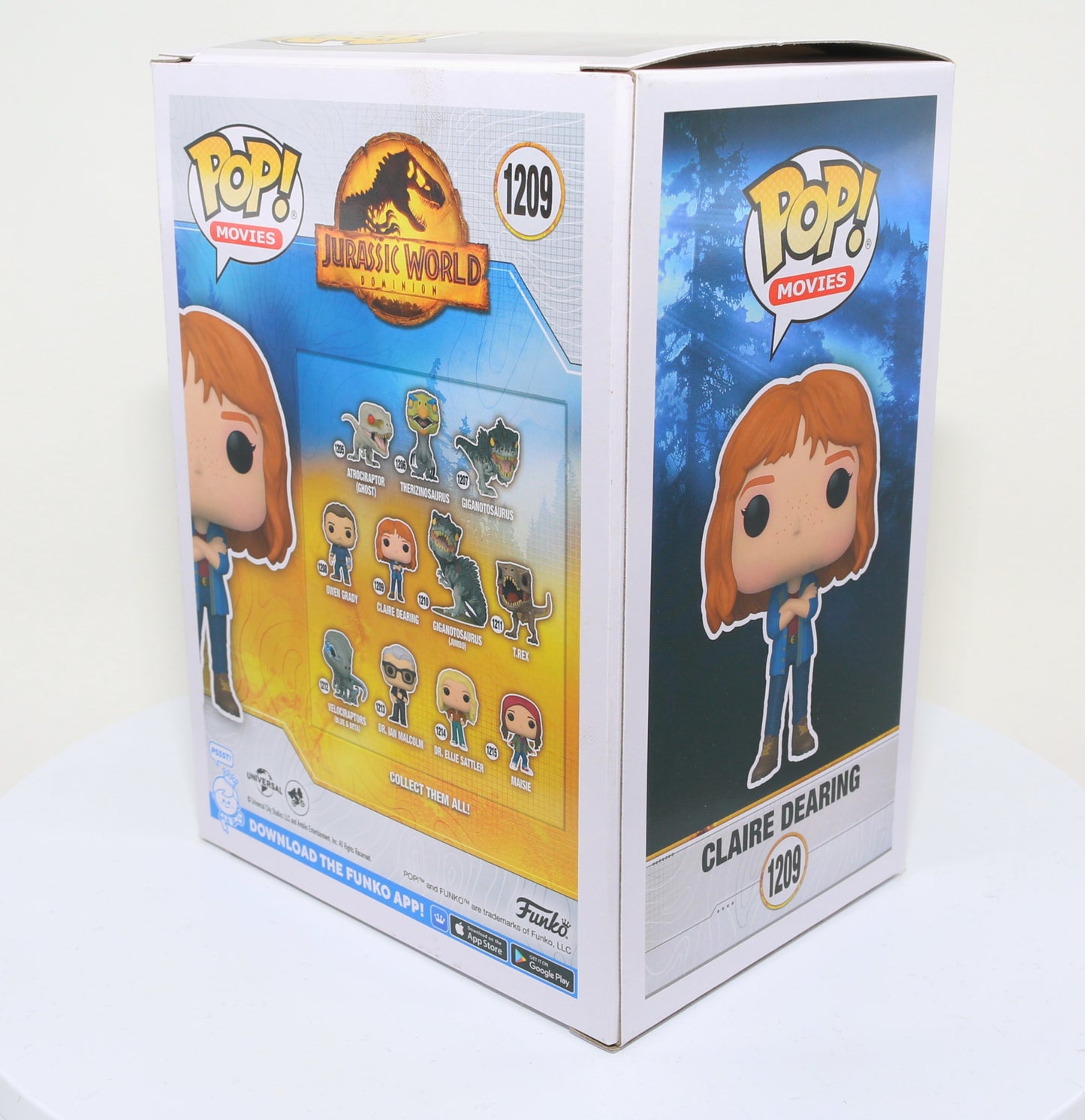 
                  
                    Bryce Dallas Howard as Claire Dearing in Jurassic World Dominion (SWAU Witnessed) Signed Funko POP! #1209
                  
                