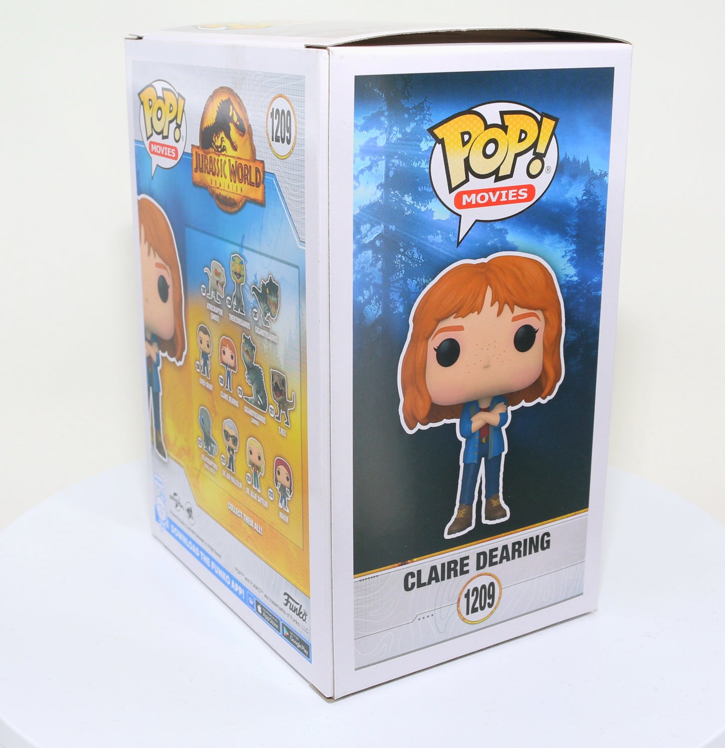
                  
                    Bryce Dallas Howard as Claire Dearing in Jurassic World Dominion (SWAU Witnessed) Signed Funko POP! #1209
                  
                