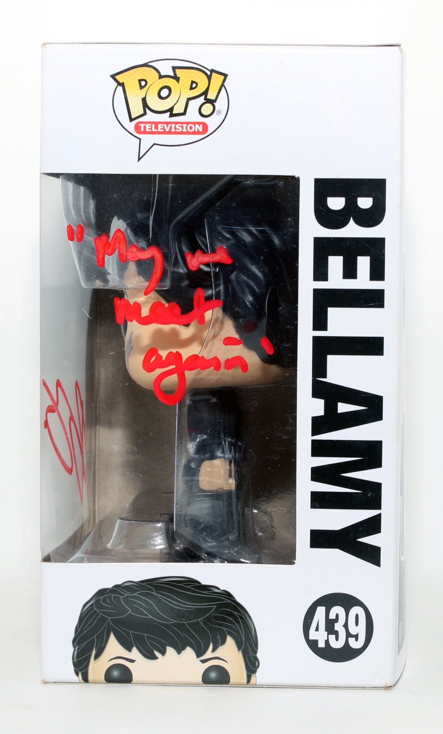
                  
                    Bob Morley as Bellamy in The 100 Signed Funko POP! #439 with Quote
                  
                