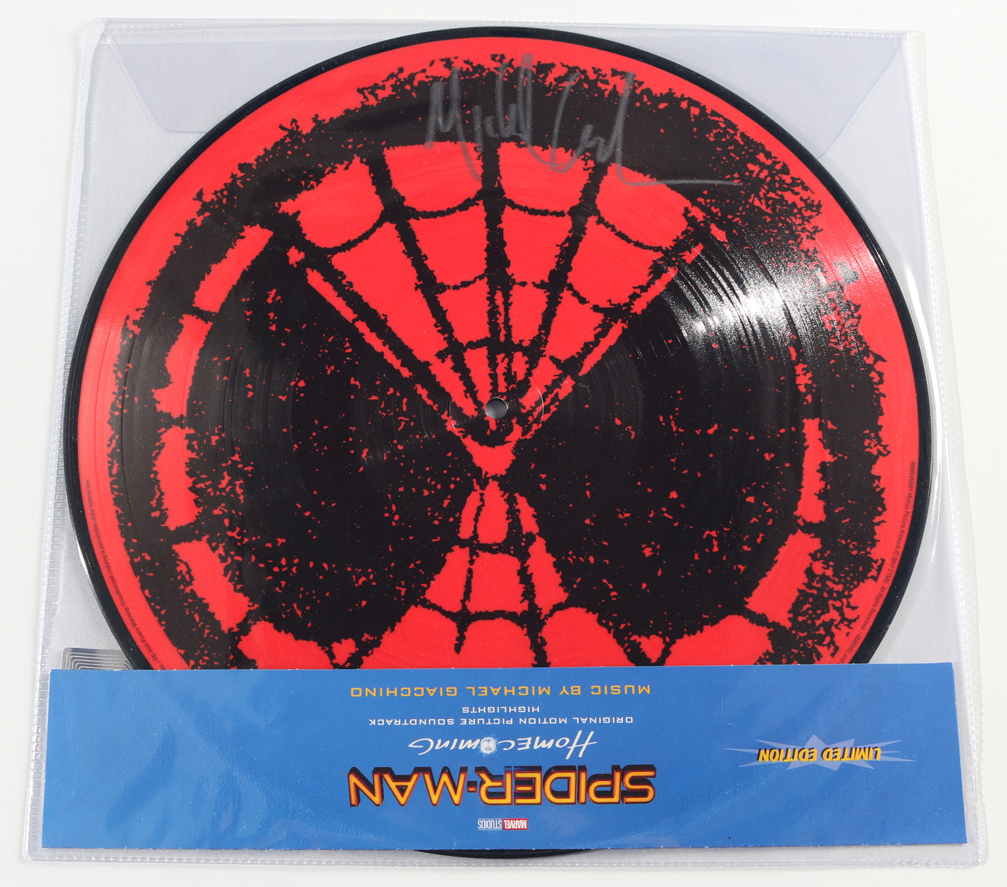 
                  
                    Spider-Man: Homecoming Soundtrack (SWAU) LP Limited Edition Vinyl Record Signed by Composer Michael Giacchino
                  
                