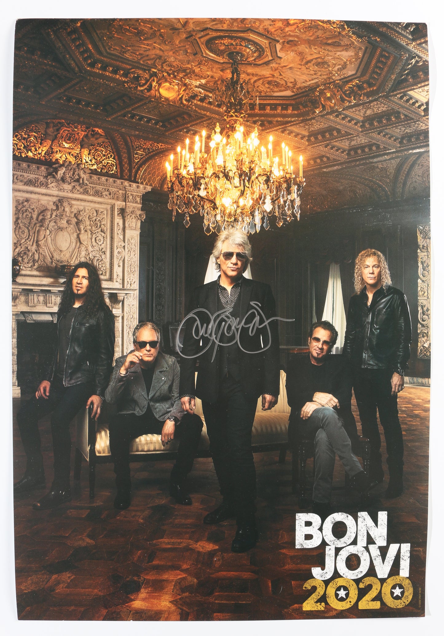 
                  
                    Bon Jovi 2020 Tour Poster Signed by Jon Bon Jovi
                  
                