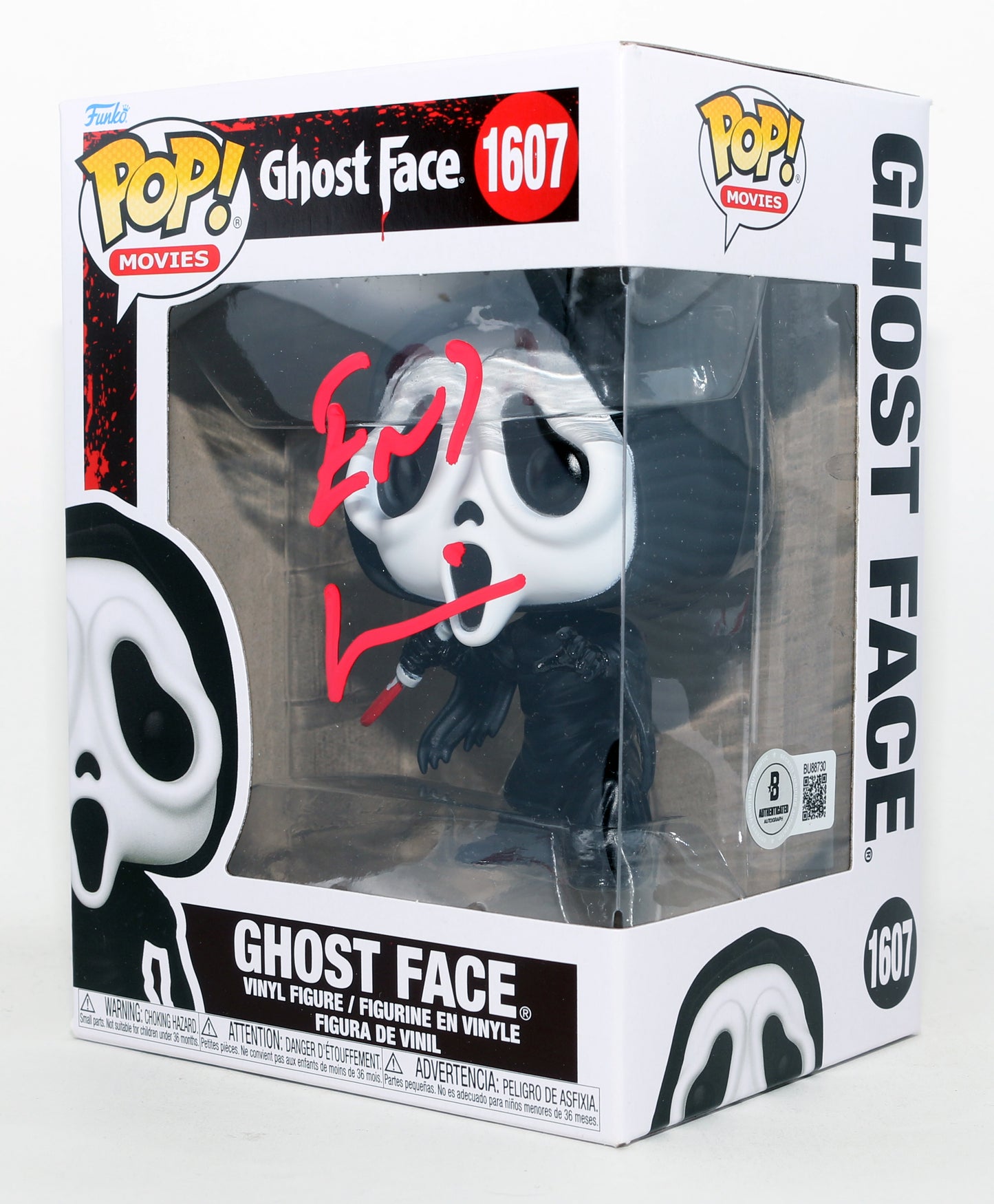 
                  
                    Emily Mortimer as Angelina Tyler in Scream 3 (Beckett) Signed Funko POP! #1607
                  
                