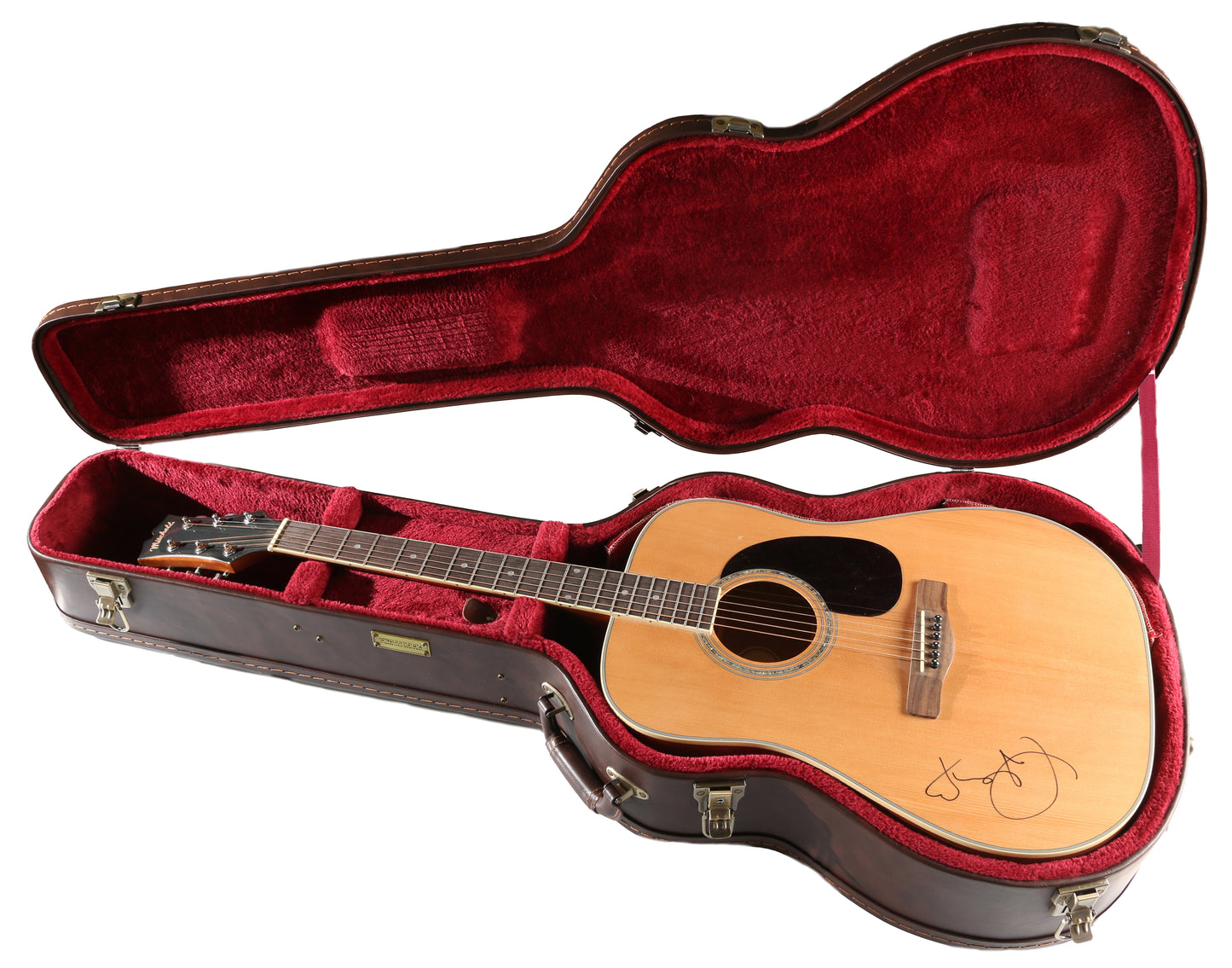 
                  
                    Acoustic Guitar Mitchell MD100 Signed by Singer-Songwriter Taylor Swift
                  
                