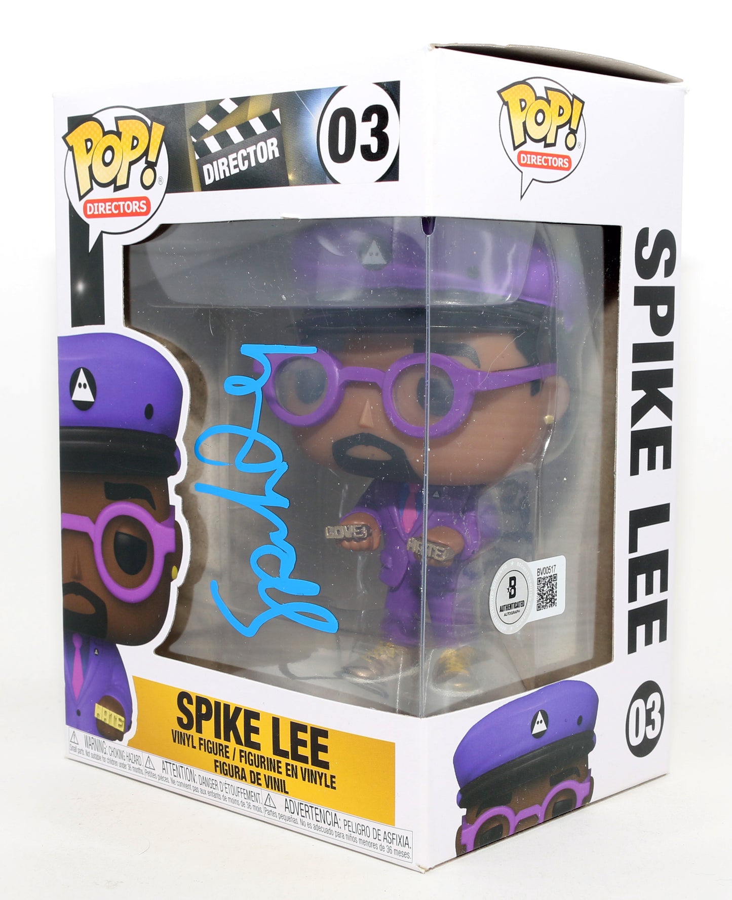 
                  
                    Spike Lee Director of Malcolm X, BlacKkKlansman, Inside Man, & Tales from the Hood (Beckett) Signed Funko POP! #03
                  
                