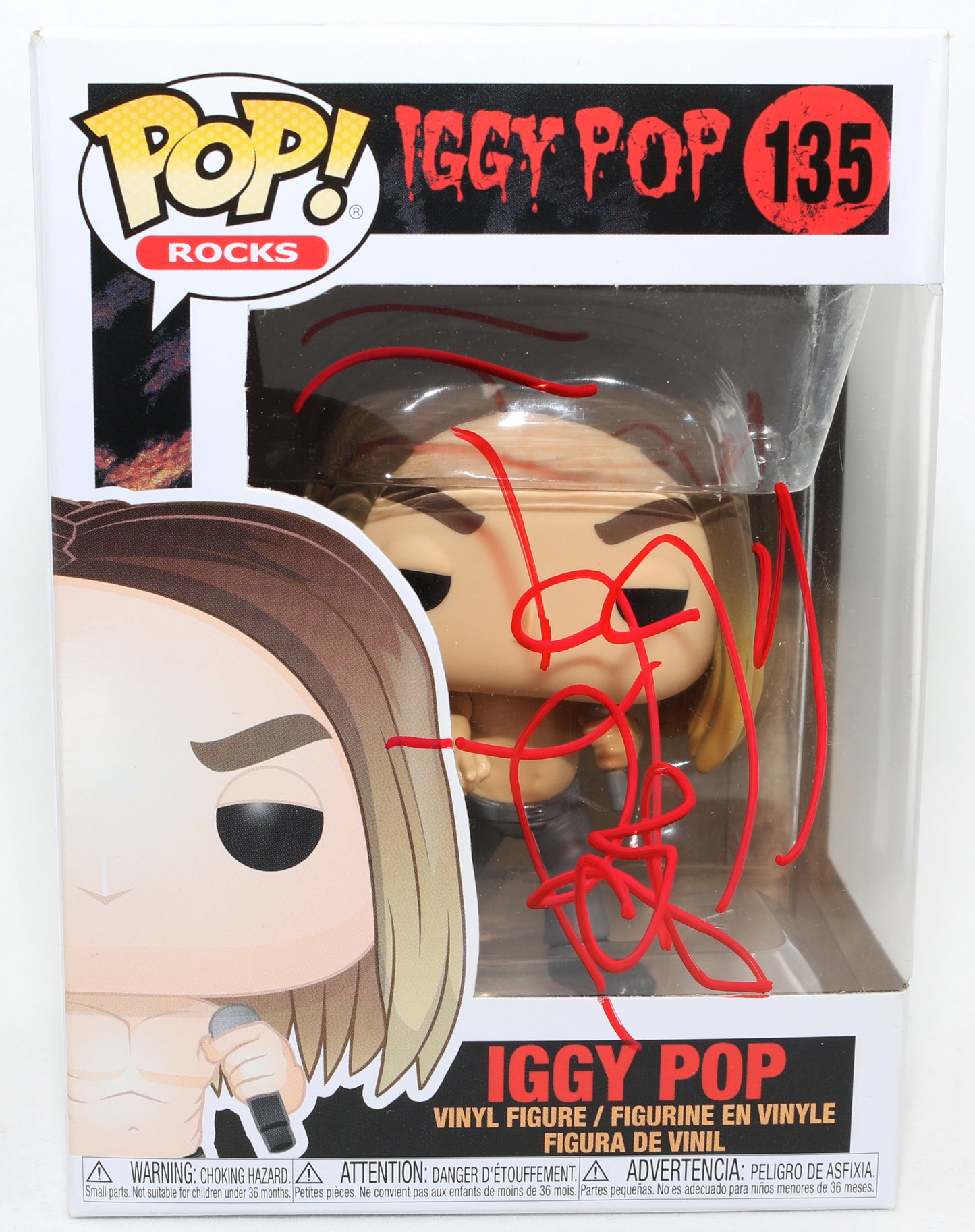 
                  
                    Iggy Pop Singer & Musician Signed Funko POP! #135
                  
                