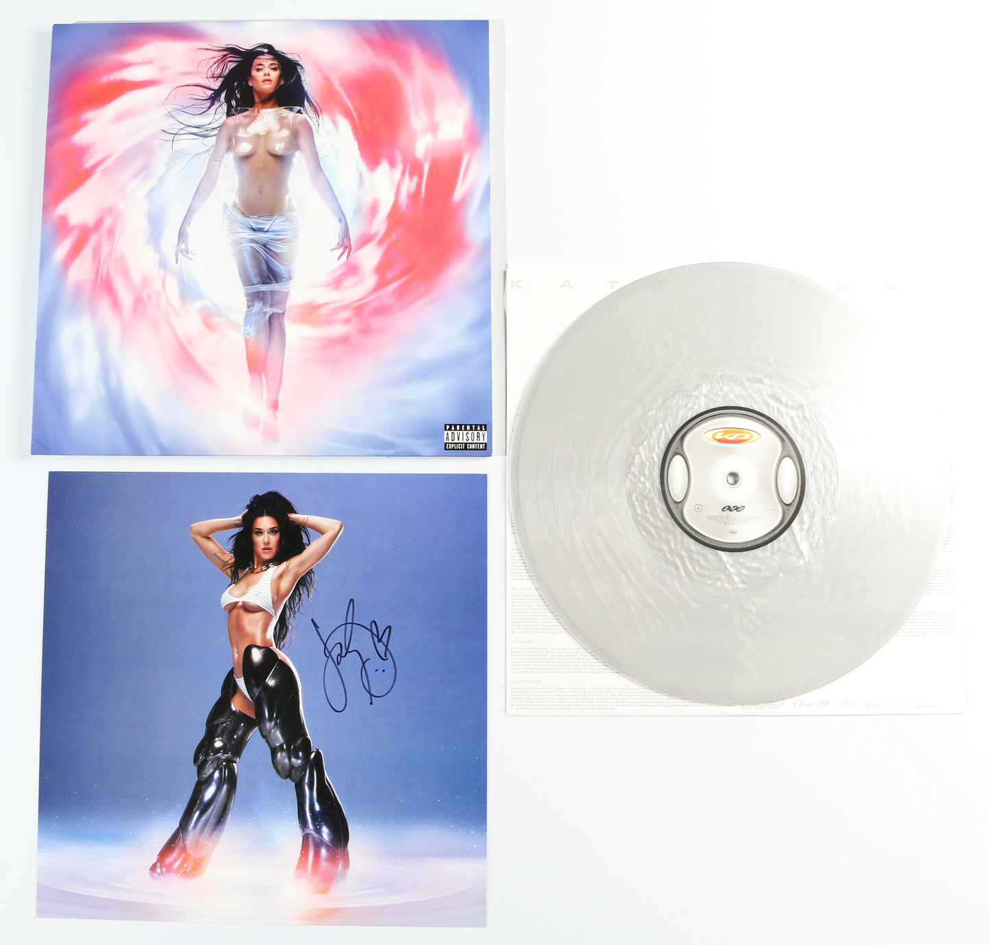 
                  
                    Katy Perry: 143 12" Vinyl Record Insert Signed by Katy Perry
                  
                
