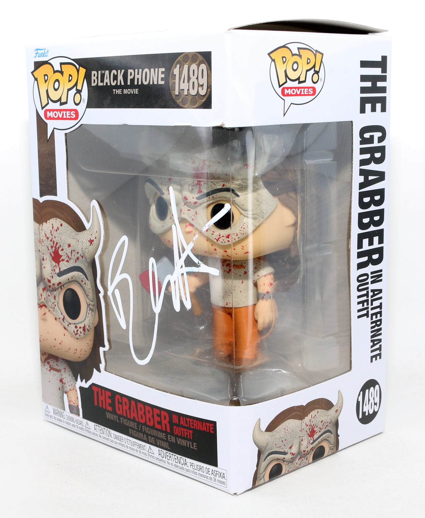 
                  
                    Ethan Hawke as The Grabber in Black Phone Signed Funko POP! #1489
                  
                
