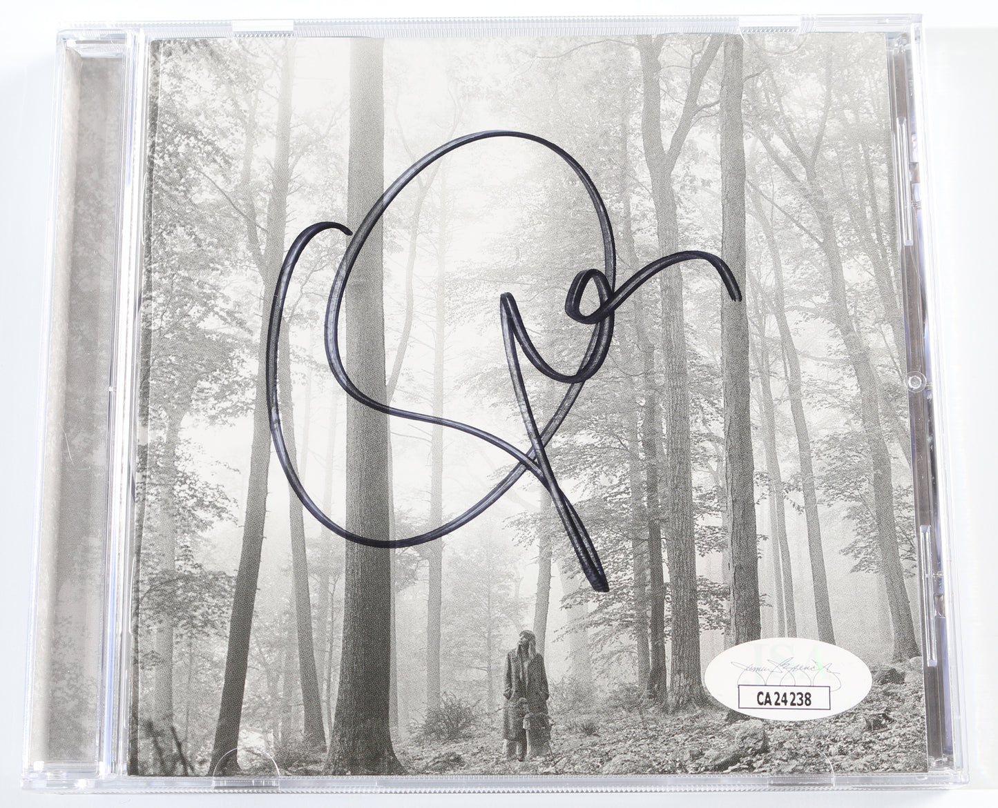 
                  
                    Folklore CD Album (JSA) 2020 CD Insert Signed by Taylor Swift
                  
                