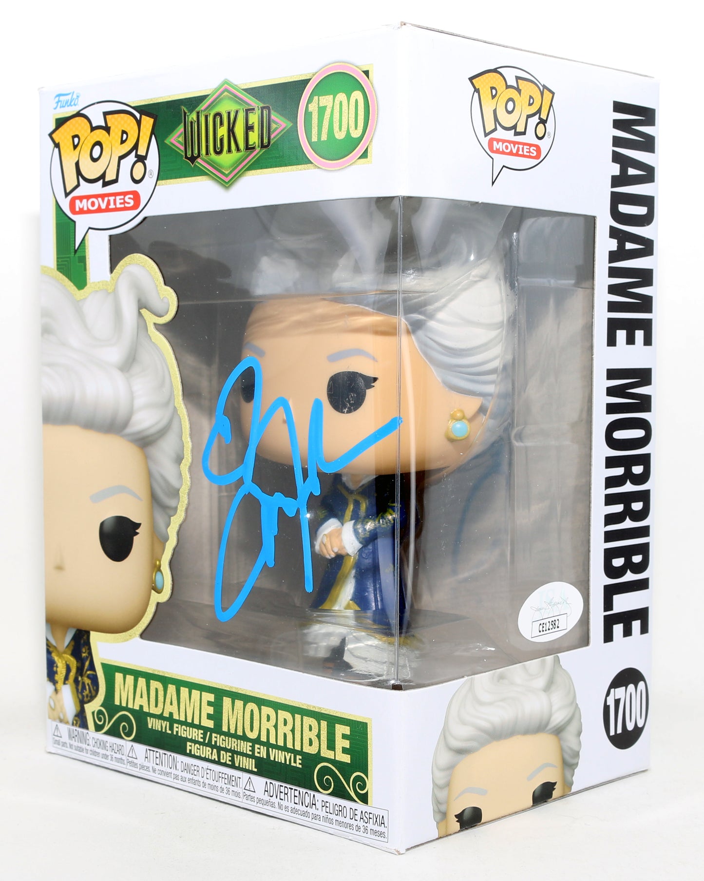
                  
                    Michelle Yeoh as Madame Morrible in Wicked (JSA) Signed Funko POP! #1700
                  
                
