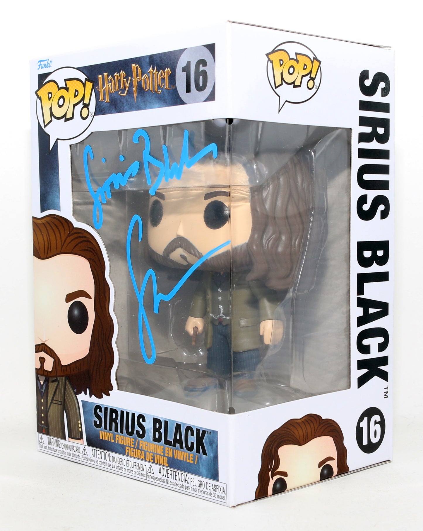 
                  
                    Gary Oldman as Sirius Black in Harry Potter & the Order of the Phoenix Signed Funko POP! #16 with Character Name
                  
                