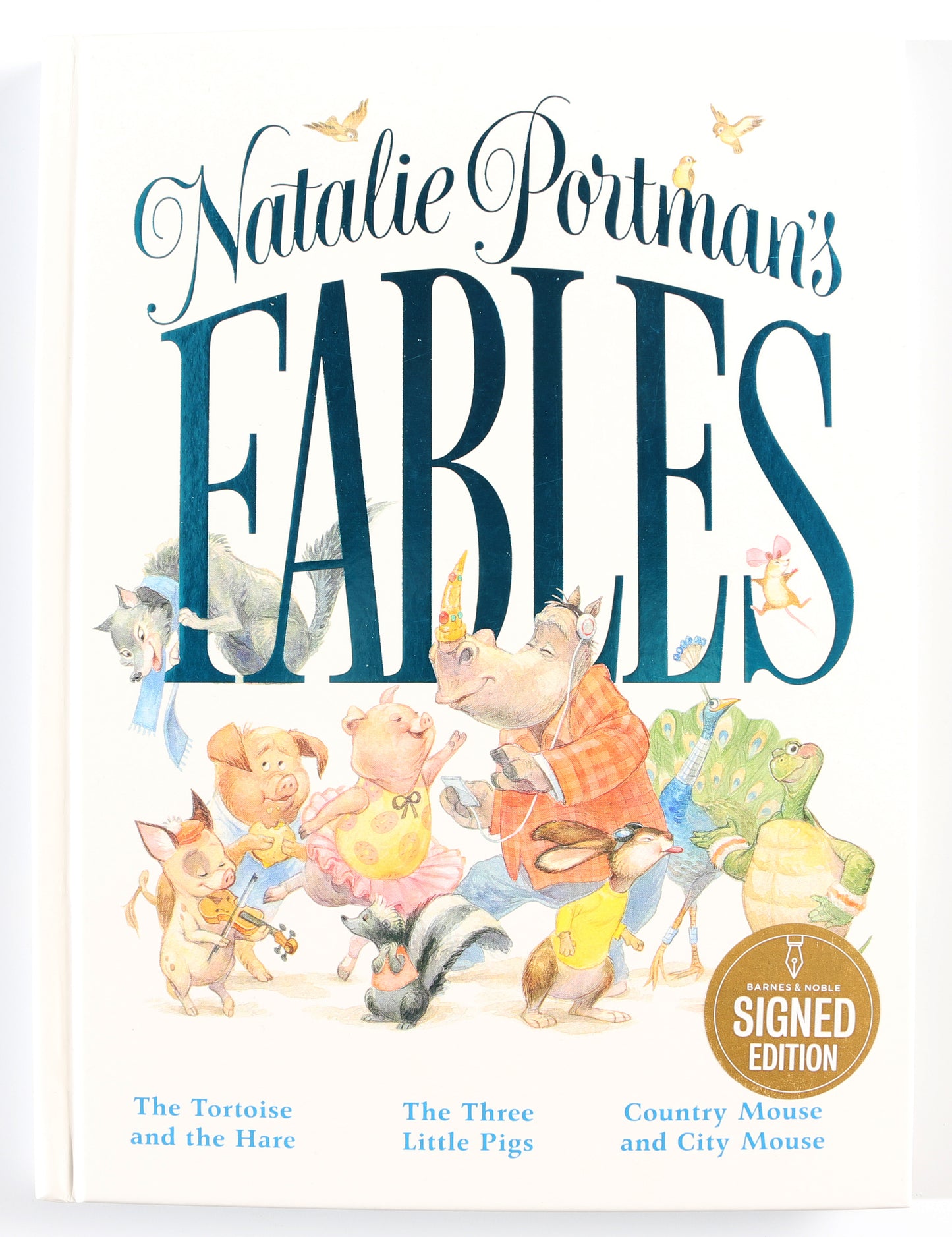 
                  
                    Natalie Portman's Fables Hardcover Children's Picture Book Signed by Natalie Portman
                  
                