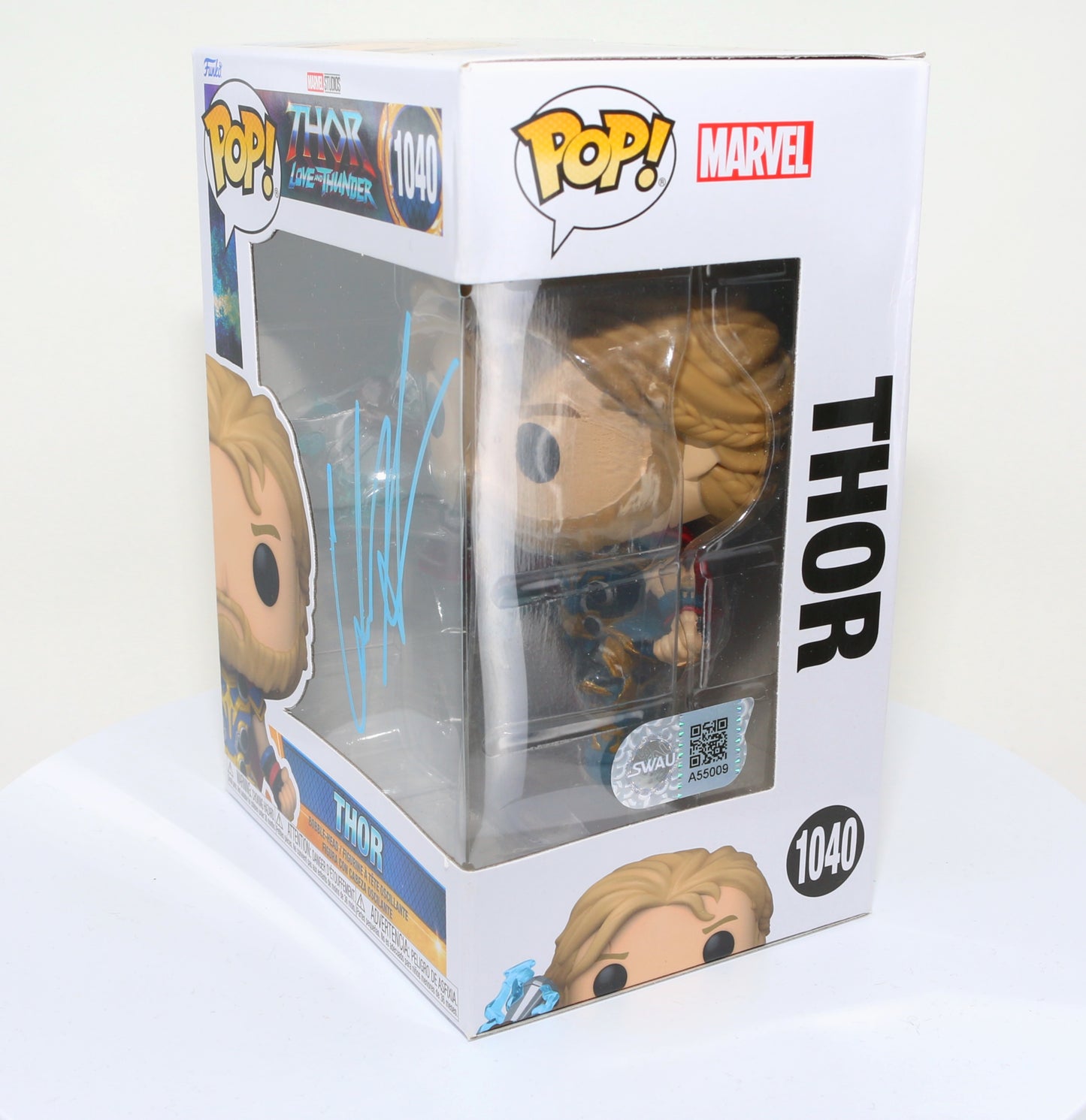 
                  
                    Chris Hemsworth as Thor in Thor: Love and Thunder (SWAU) Signed Funko POP!  #1040
                  
                