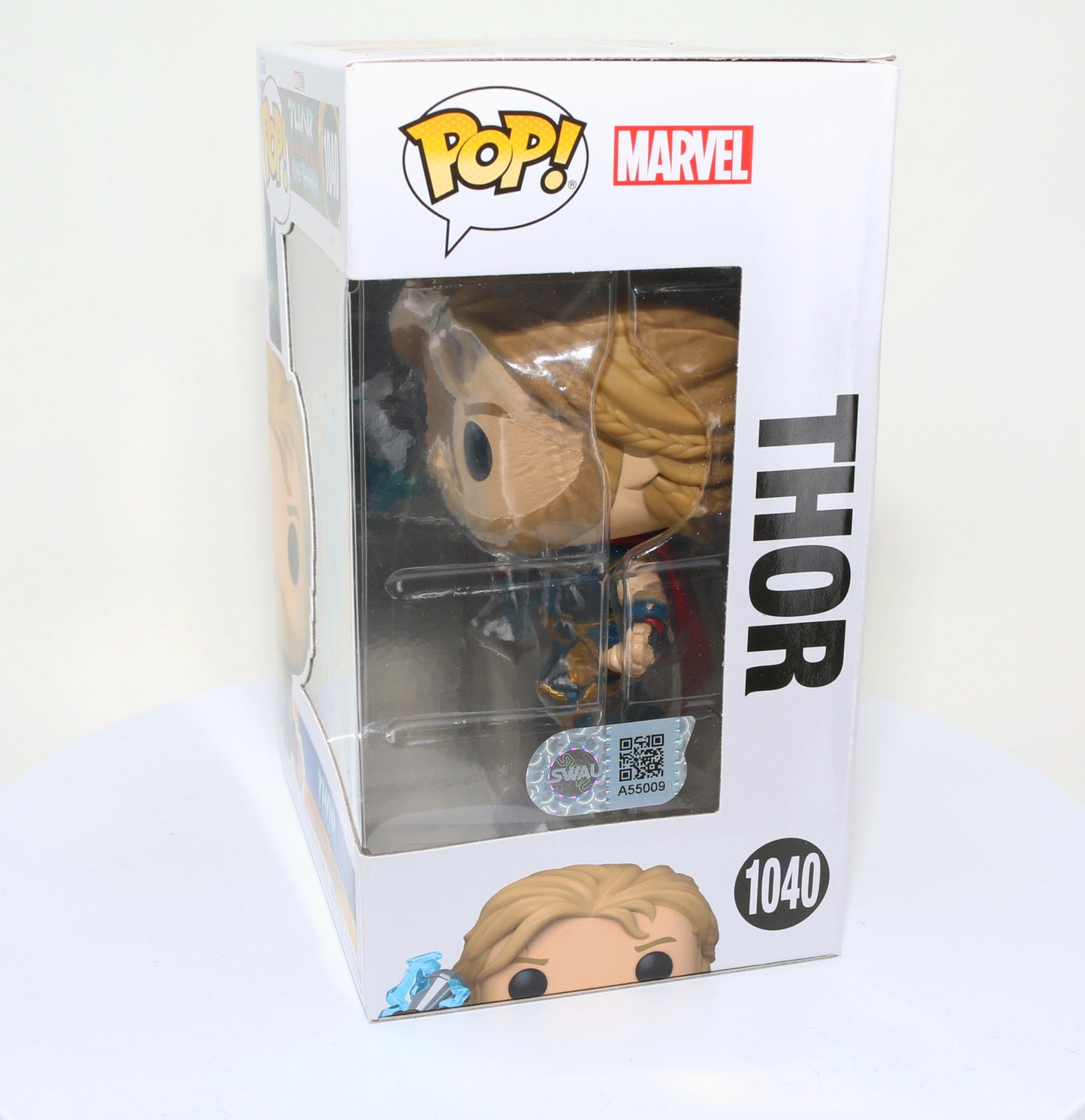
                  
                    Chris Hemsworth as Thor in Thor: Love and Thunder (SWAU) Signed Funko POP!  #1040
                  
                
