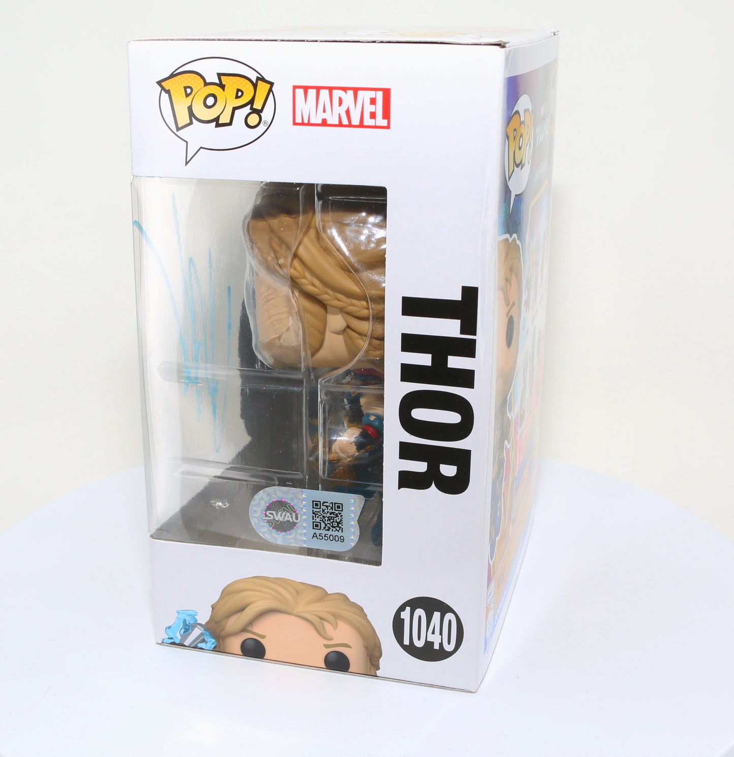 
                  
                    Chris Hemsworth as Thor in Thor: Love and Thunder (SWAU) Signed Funko POP!  #1040
                  
                