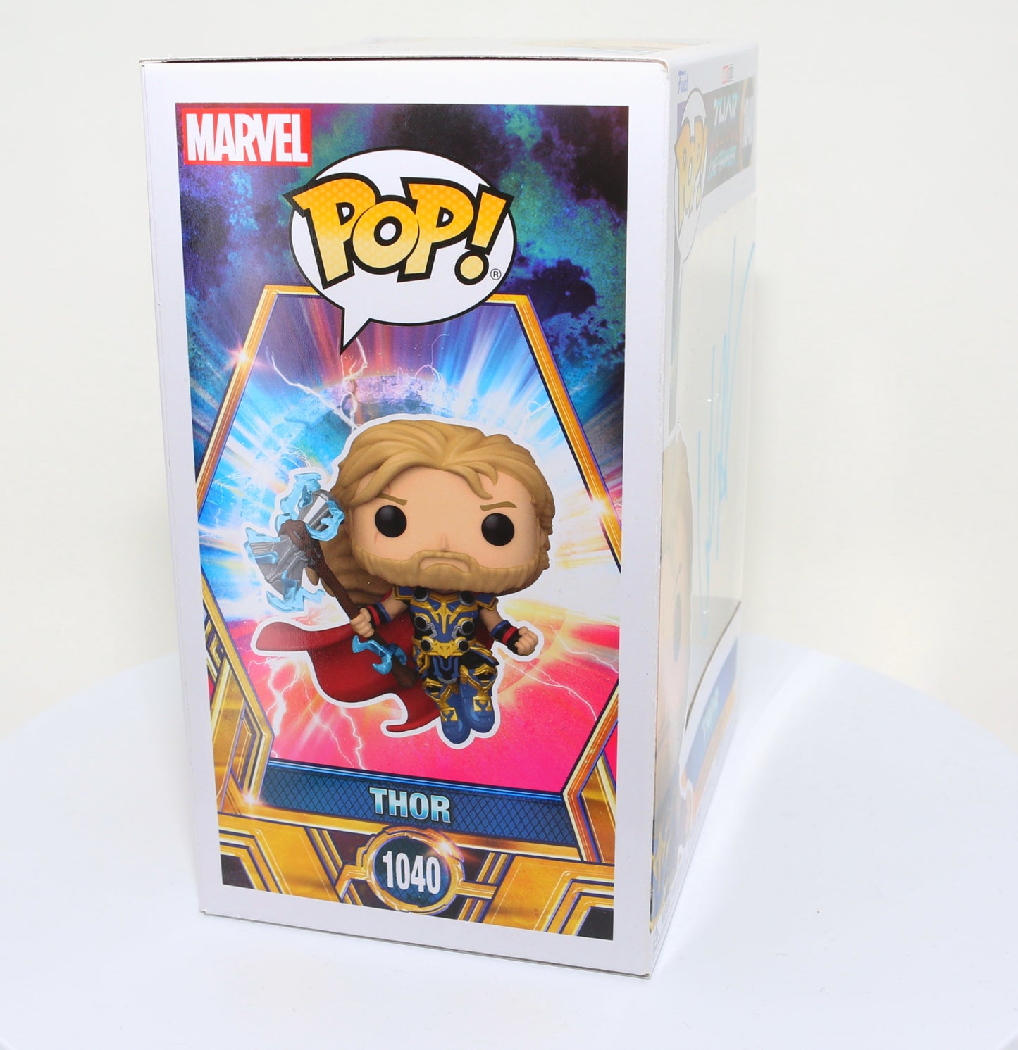 
                  
                    Chris Hemsworth as Thor in Thor: Love and Thunder (SWAU) Signed Funko POP!  #1040
                  
                