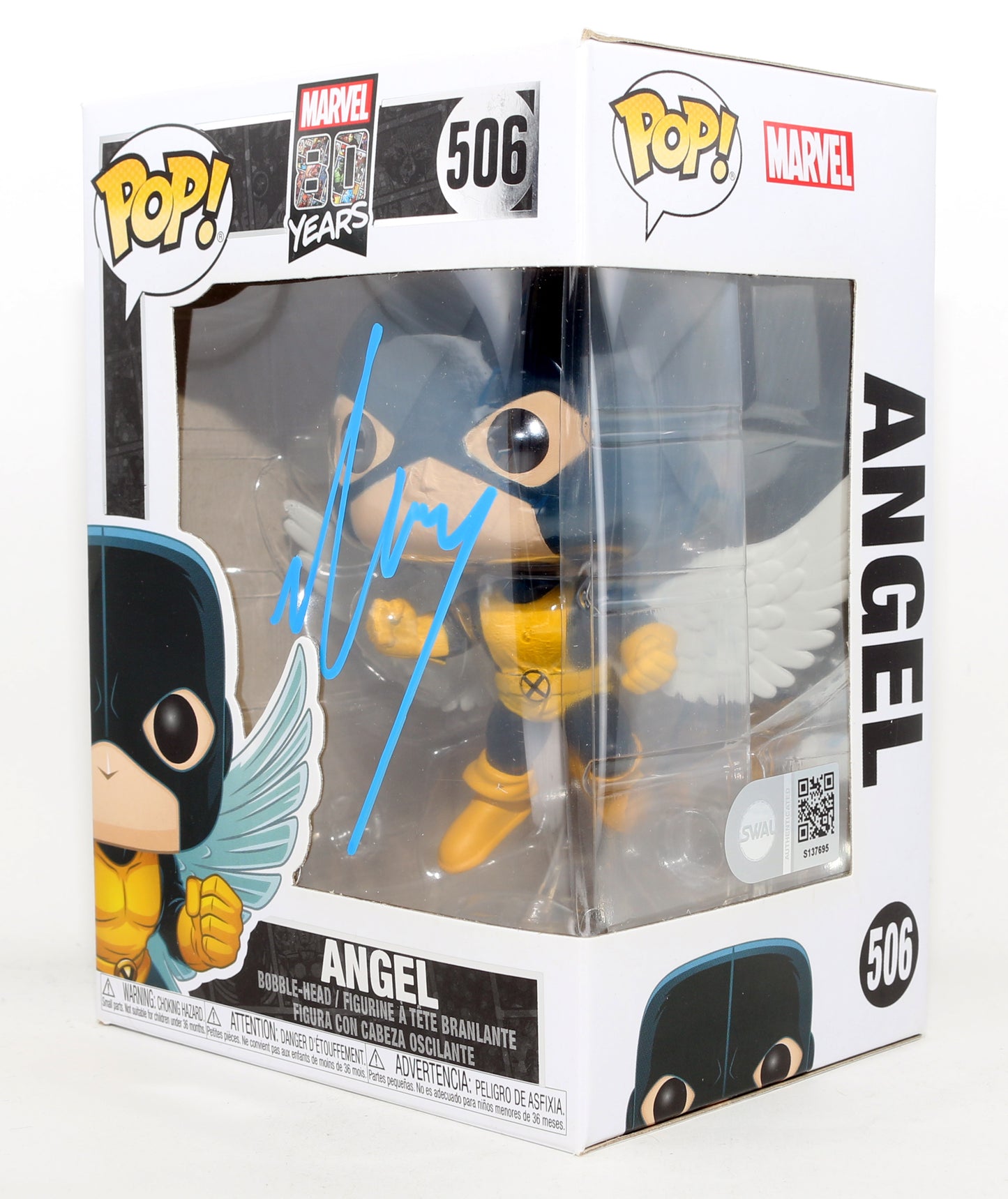 
                  
                    Ben Hardy as Angel in X-Men: Apocalypse (SWAU) Signed Funko POP! #506
                  
                