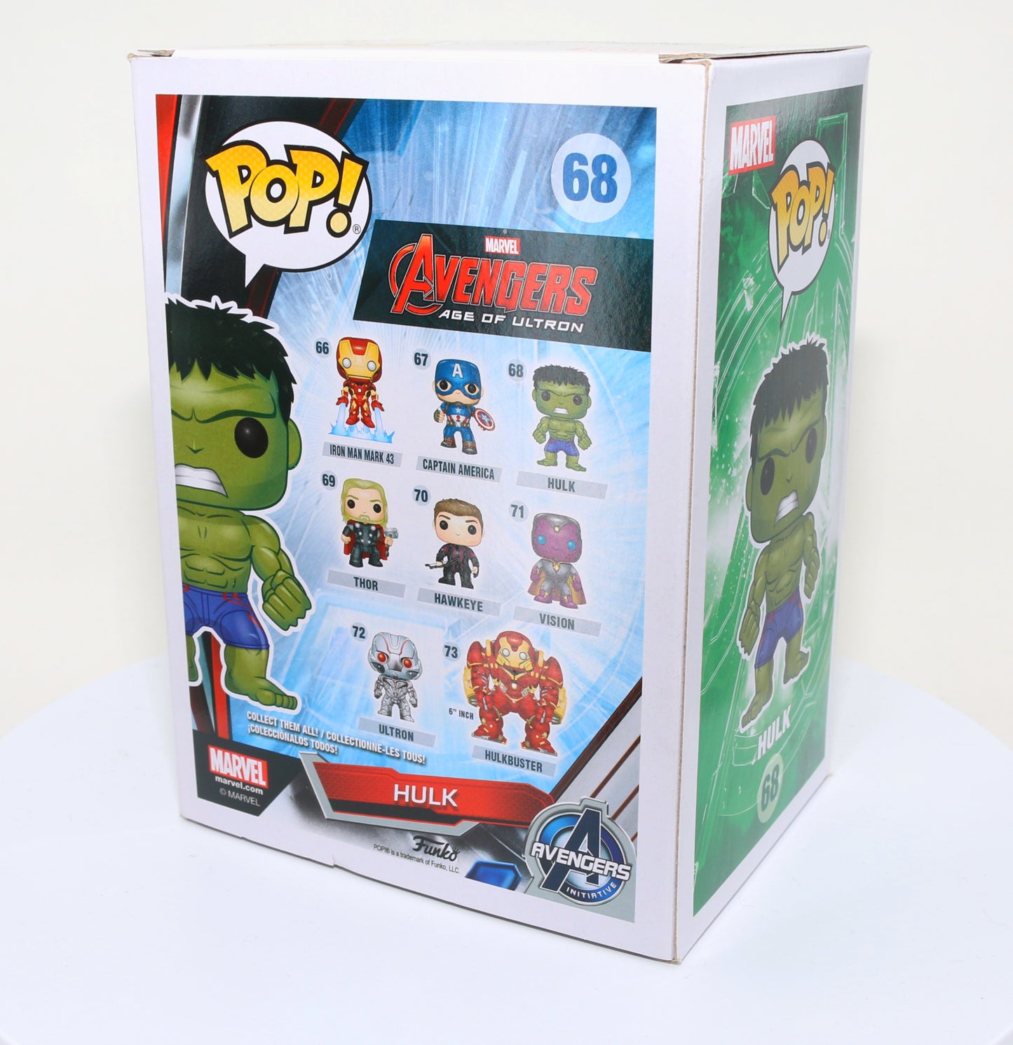 
                  
                    Mark Ruffalo as Hulk in Avengers: Age of Ultron (SWAU Witnessed) Signed Funko POP!  #68
                  
                