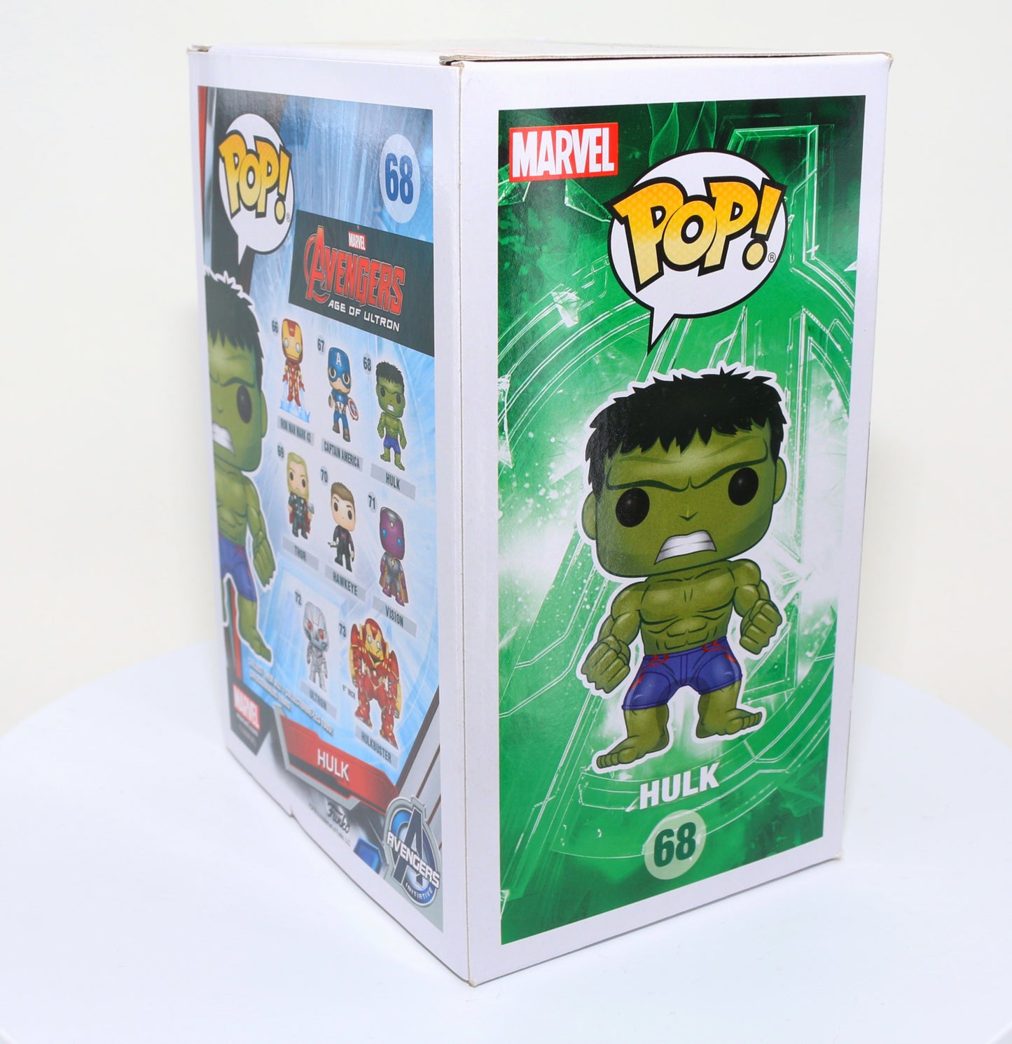 
                  
                    Mark Ruffalo as Hulk in Avengers: Age of Ultron (SWAU Witnessed) Signed Funko POP!  #68
                  
                