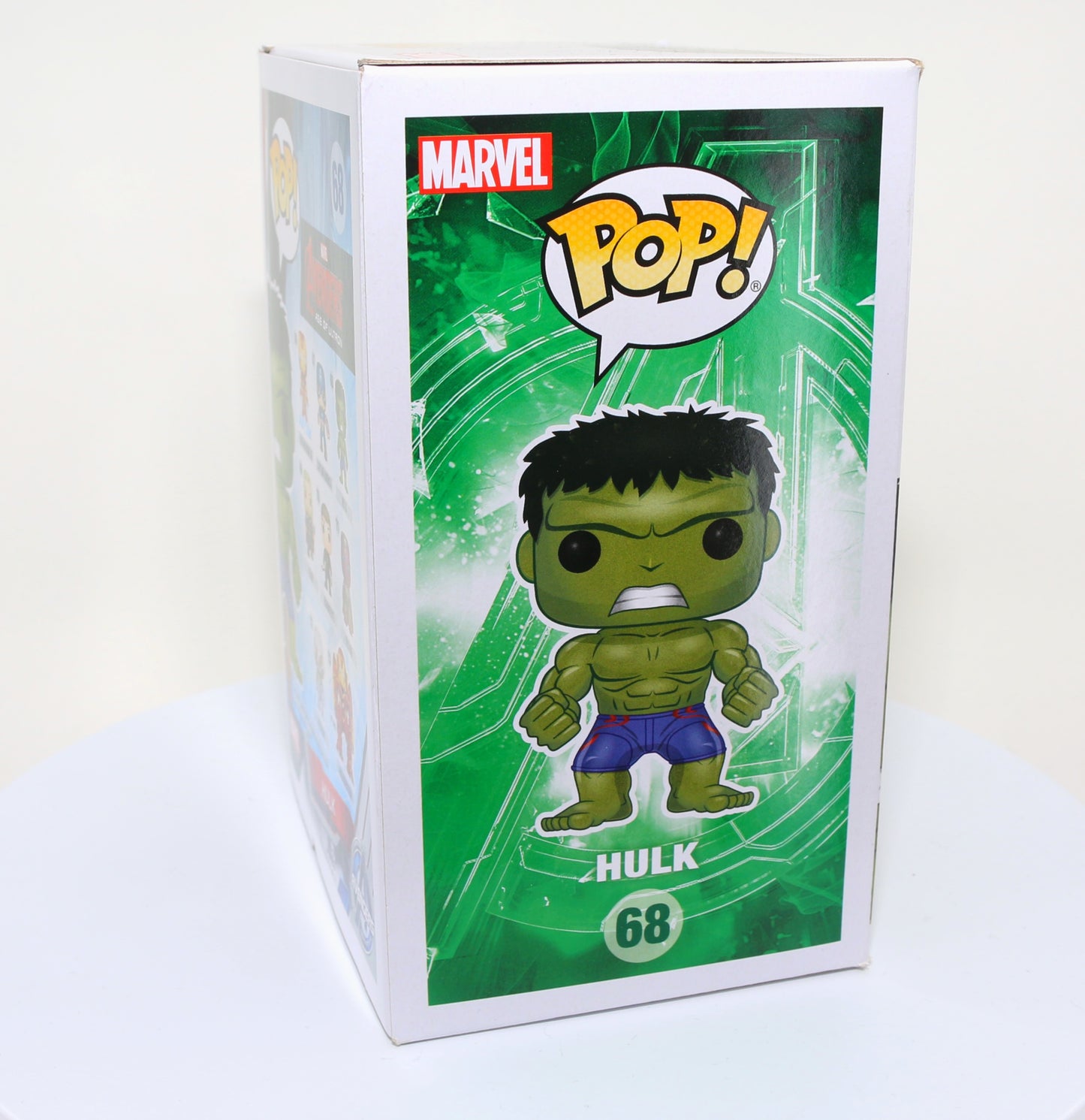 
                  
                    Mark Ruffalo as Hulk in Avengers: Age of Ultron (SWAU Witnessed) Signed Funko POP!  #68
                  
                