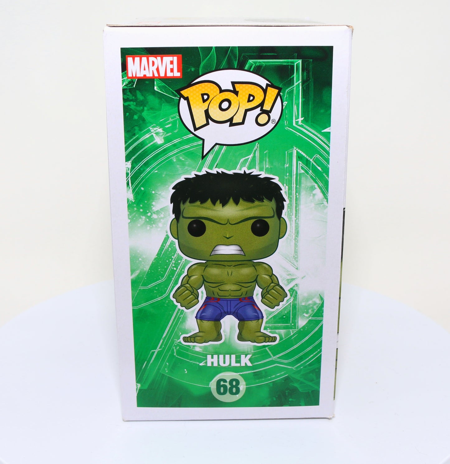 
                  
                    Mark Ruffalo as Hulk in Avengers: Age of Ultron (SWAU Witnessed) Signed Funko POP!  #68
                  
                