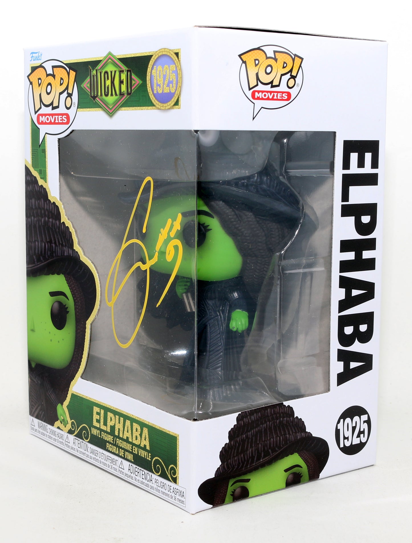 
                  
                    Cynthia Erivo as Elphaba in Wicked Signed Funko POP! #1925
                  
                