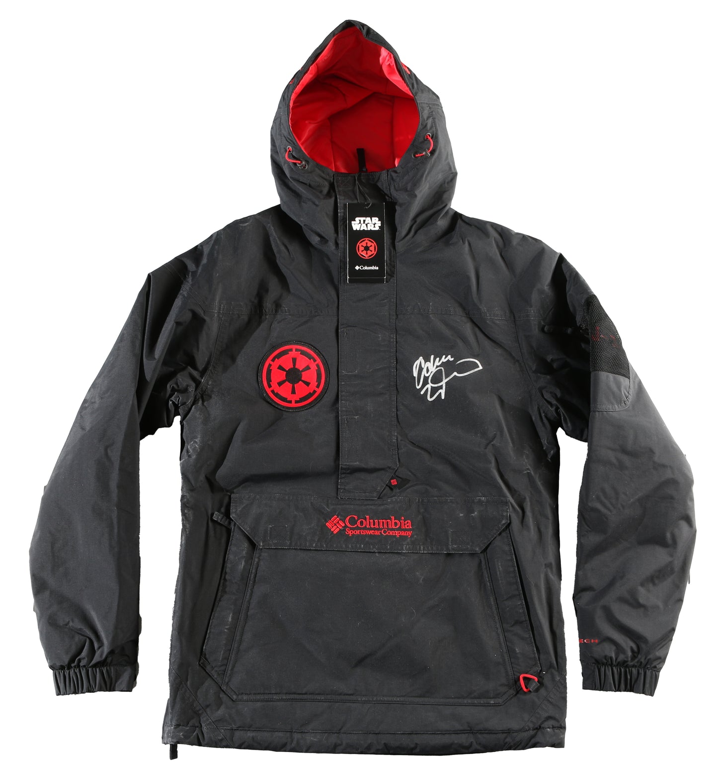 
                  
                    Star Wars Galactic Empire Columbia Jacket (Beckett) Signed by Adam Driver
                  
                