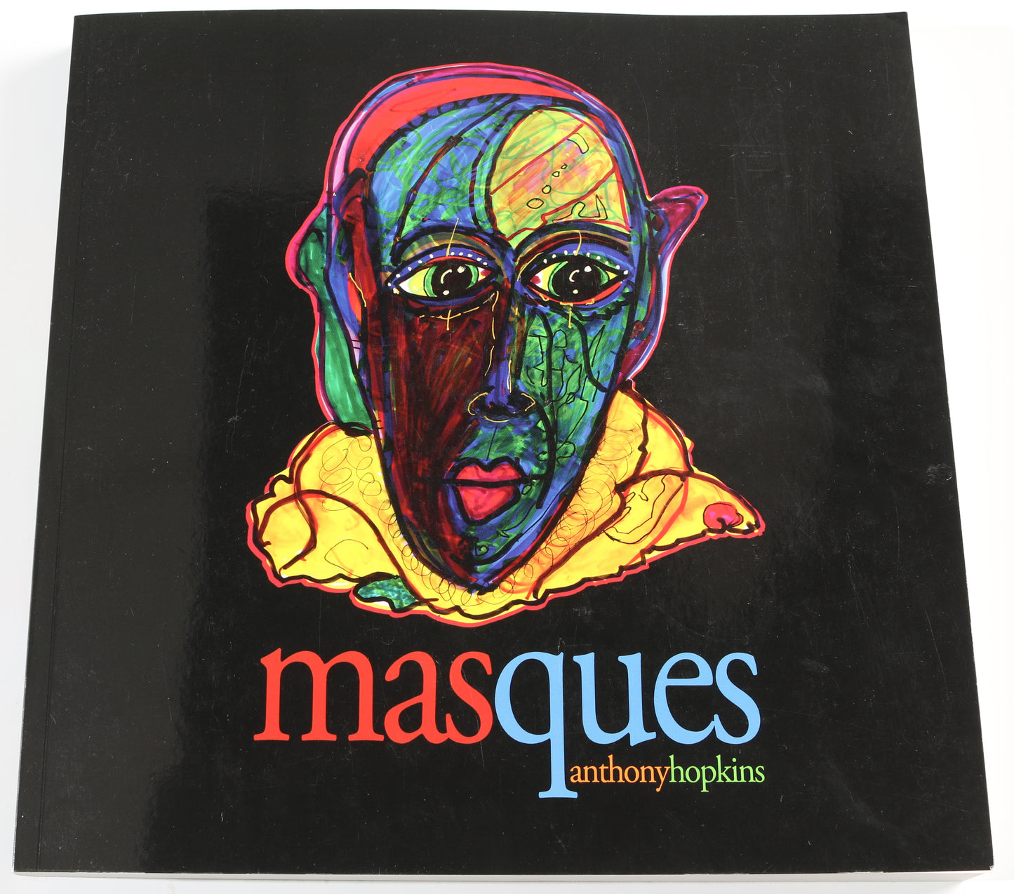 
                  
                    Atalanta Masque Framed Signed Original Painted Artwork by Sir Anthony Hopkins
                  
                