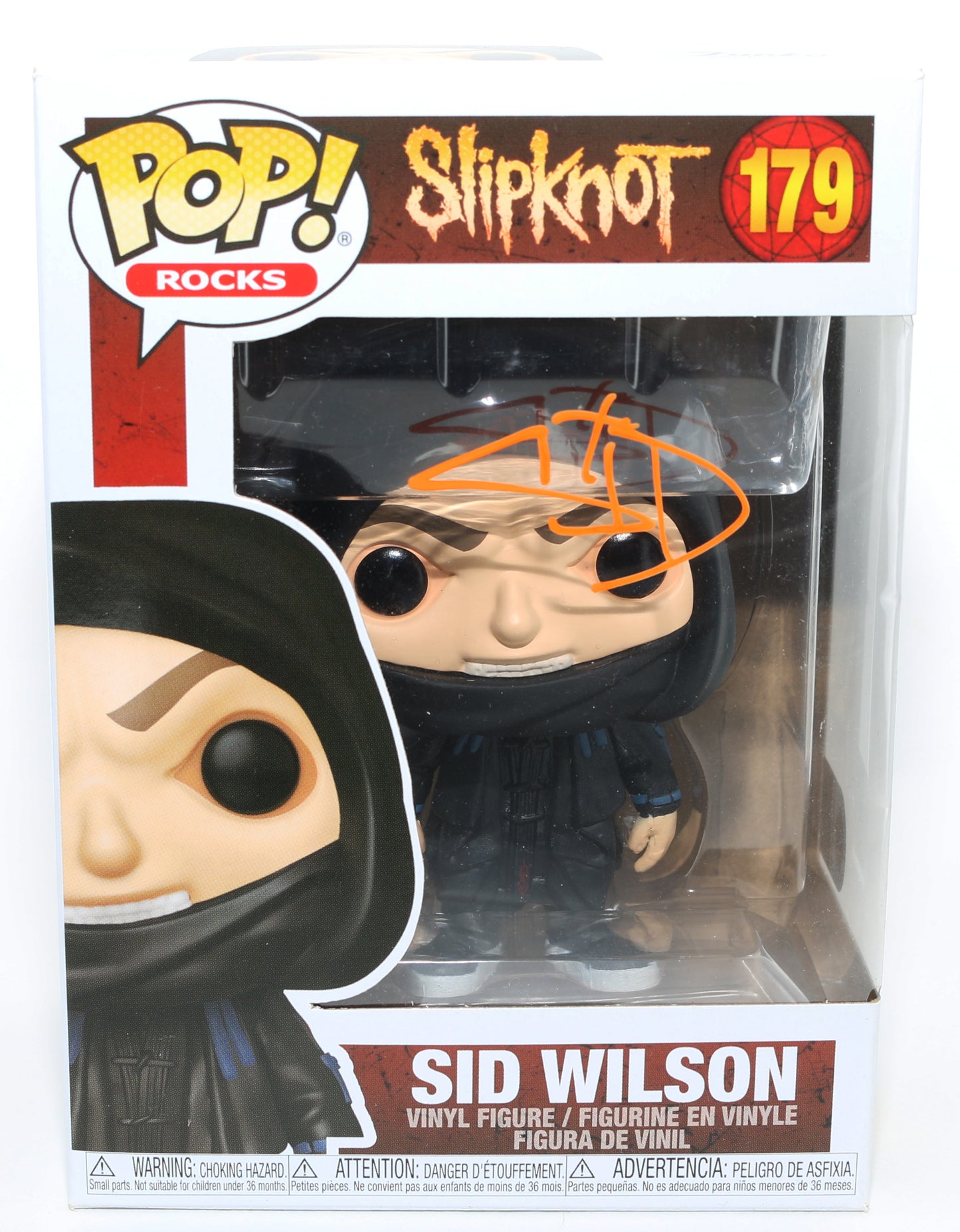 
                  
                    Sid Wilson from Slipknot (SWAU) Signed Funko POP! #179
                  
                