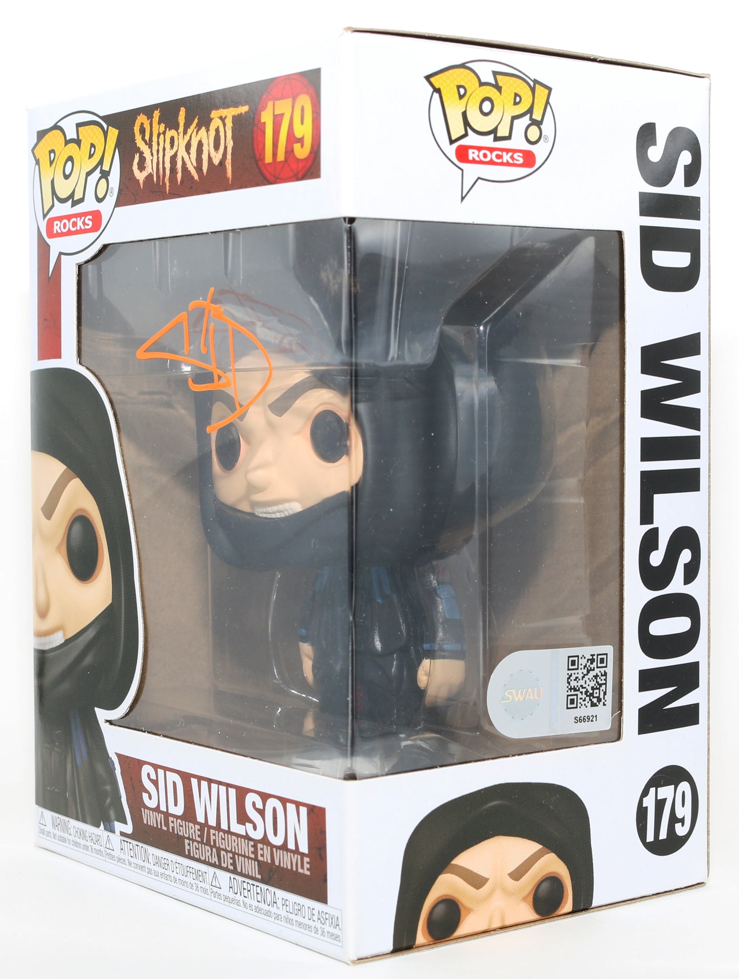 
                  
                    Sid Wilson from Slipknot (SWAU) Signed Funko POP! #179
                  
                