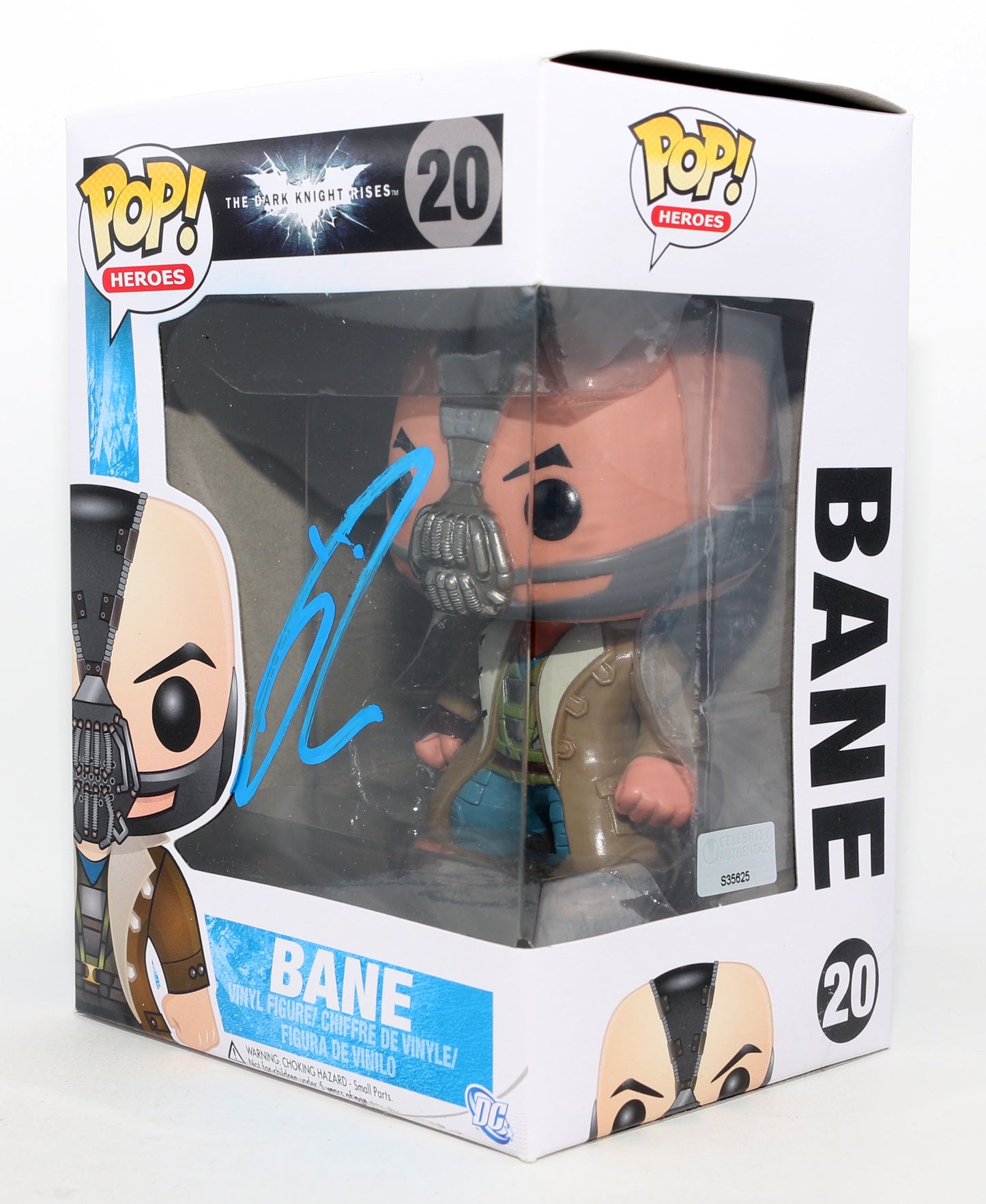 
                  
                    Tom Hardy as Bane in The Dark Knight Rises (Celebrity Authentics) Signed Funko POP! #20
                  
                