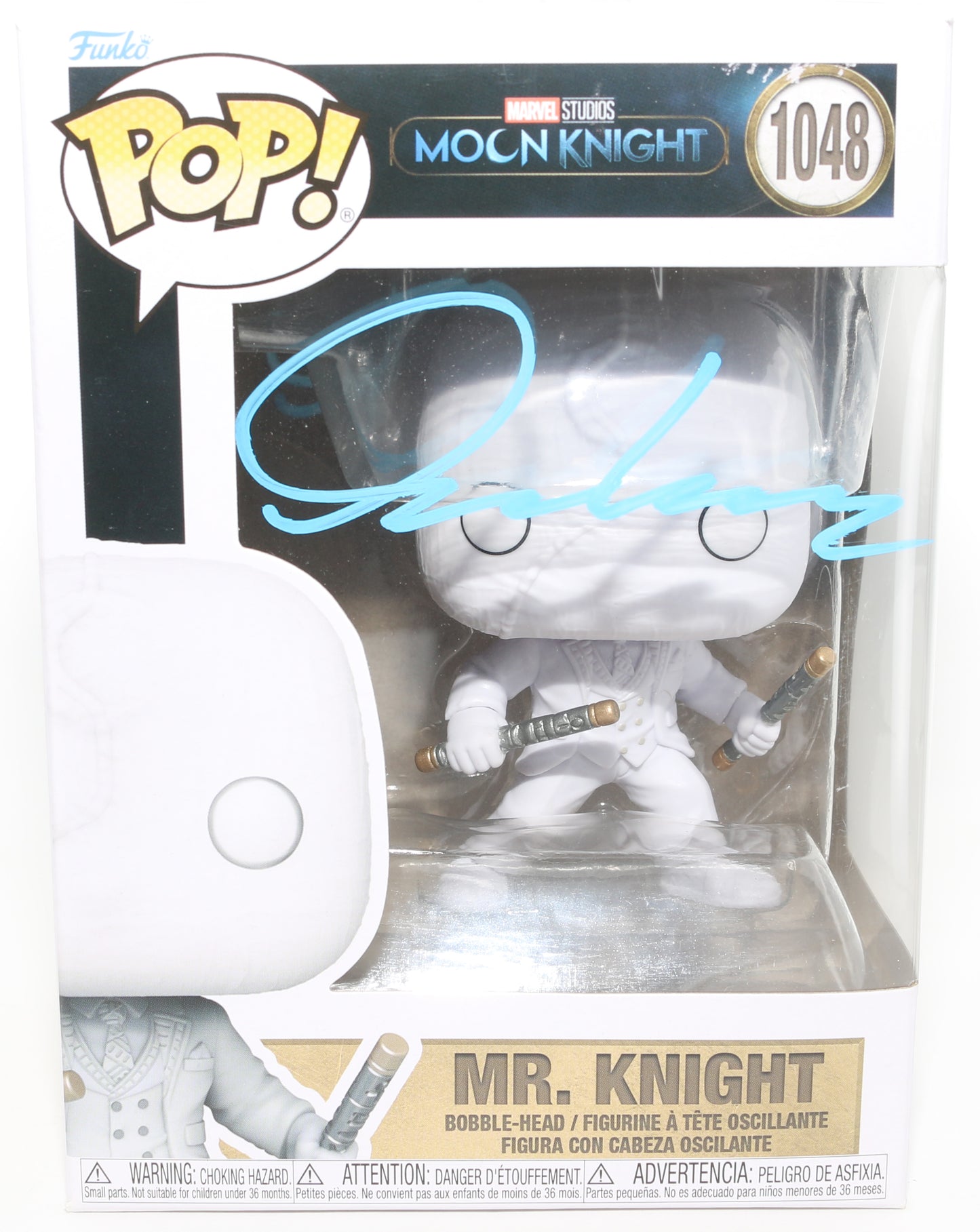 
                  
                    Oscar Isaac as Mr. Knight in Moon Knight Signed Funko POP! #1048
                  
                