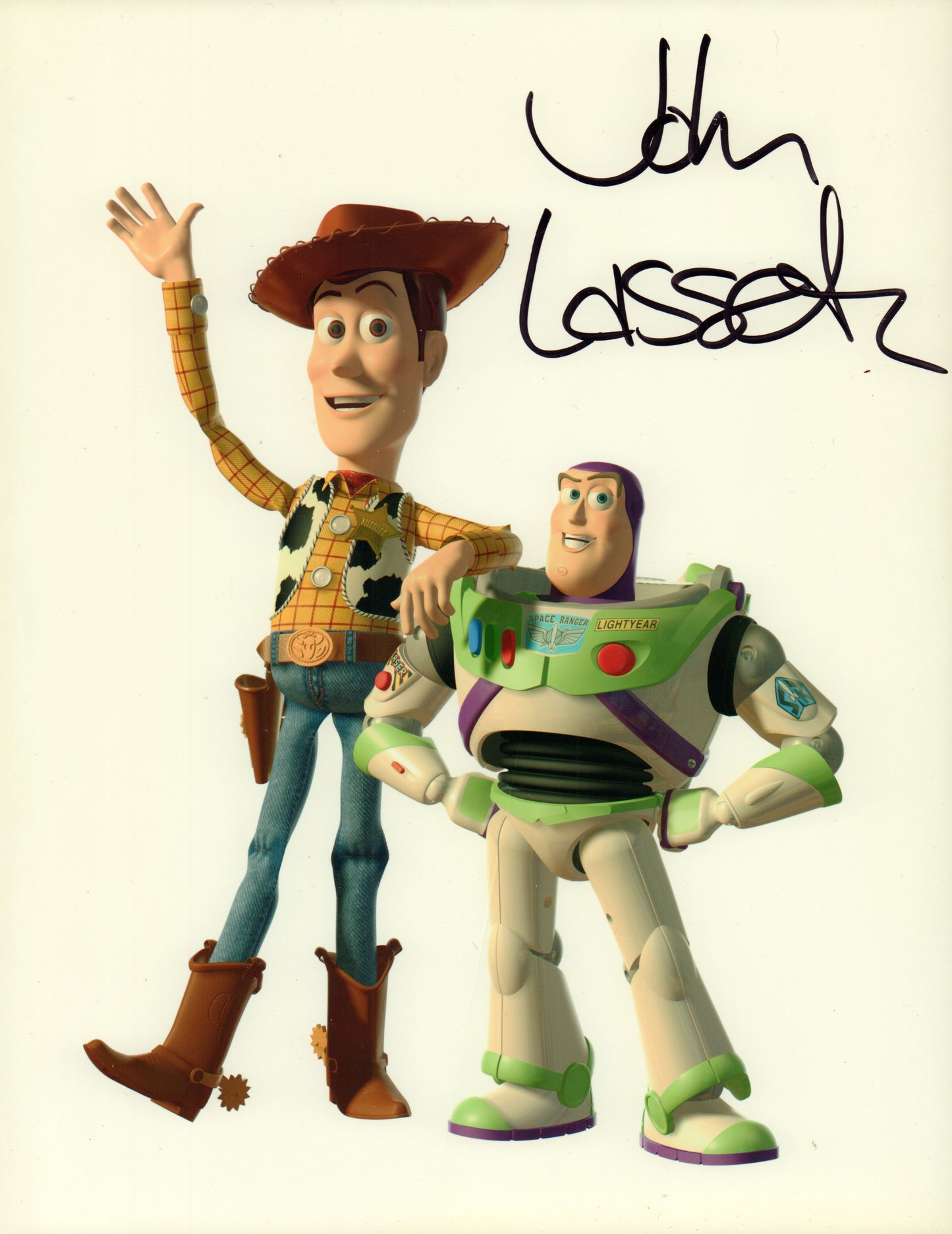 
                  
                    John Lasseter Director of Disney & Pixar's Toy Story Signed 8x10 Photo
                  
                
