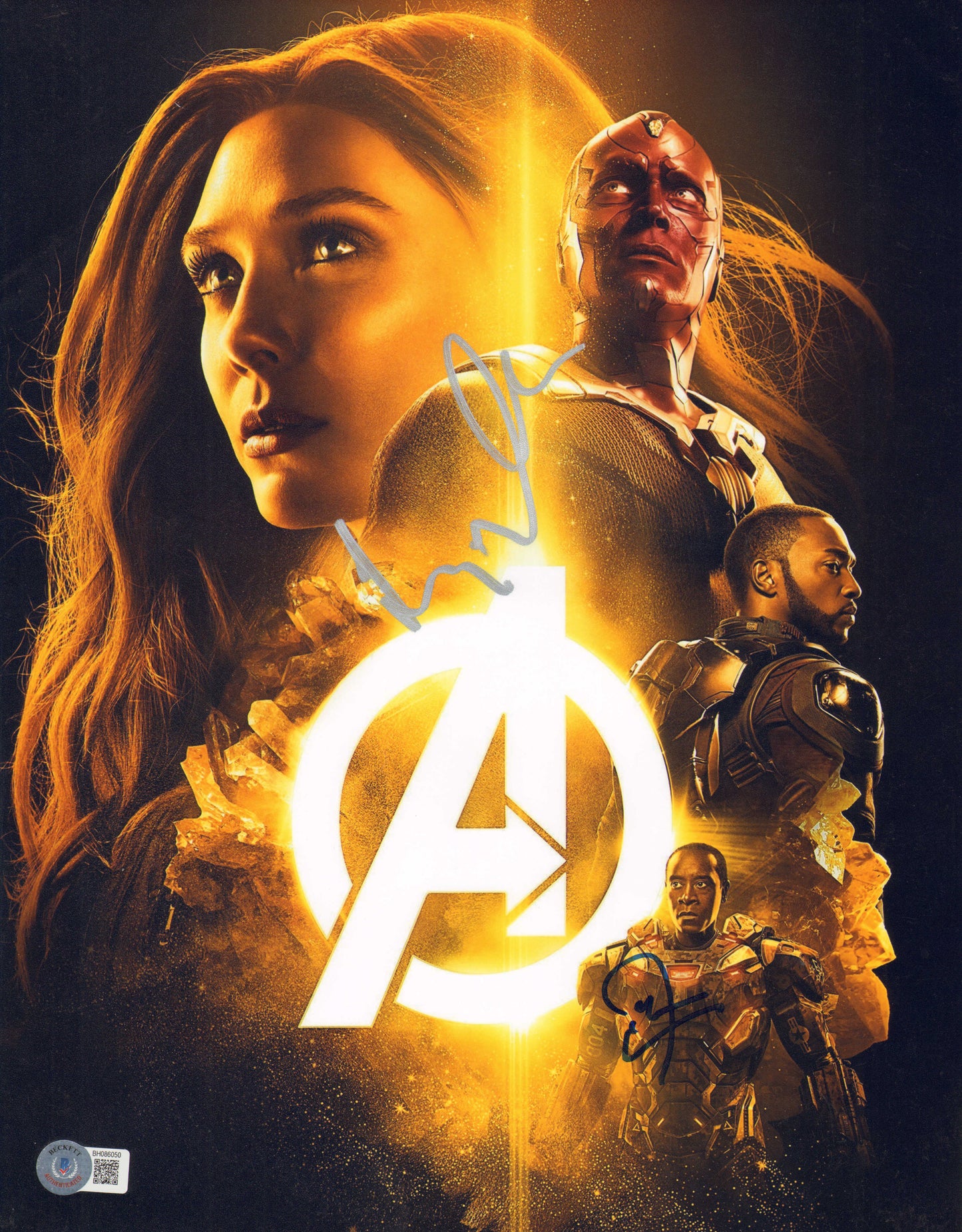 
                  
                    Avengers: Infinity War 11x14 Photos 5pc Set (Beckett) Cast Signed by Chadwick Boseman, Scarlett Johansson, Chris Evans, Tom Holland, Mark Ruffalo, Sebastian Stan, Elizabeth Olsen, Chris Pratt, Benedict Cumberbatch, Chris Hemsworth, Bradley Cooper, & More
                  
                