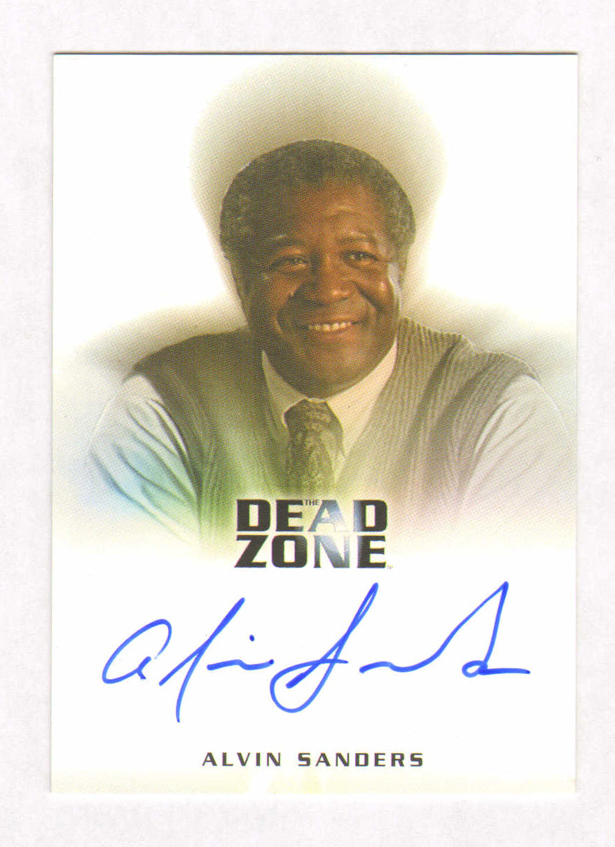 
                  
                    Avlin Sanders as Principal Pelson in The Dead Zone Signed Rittenhouse Trading Card
                  
                