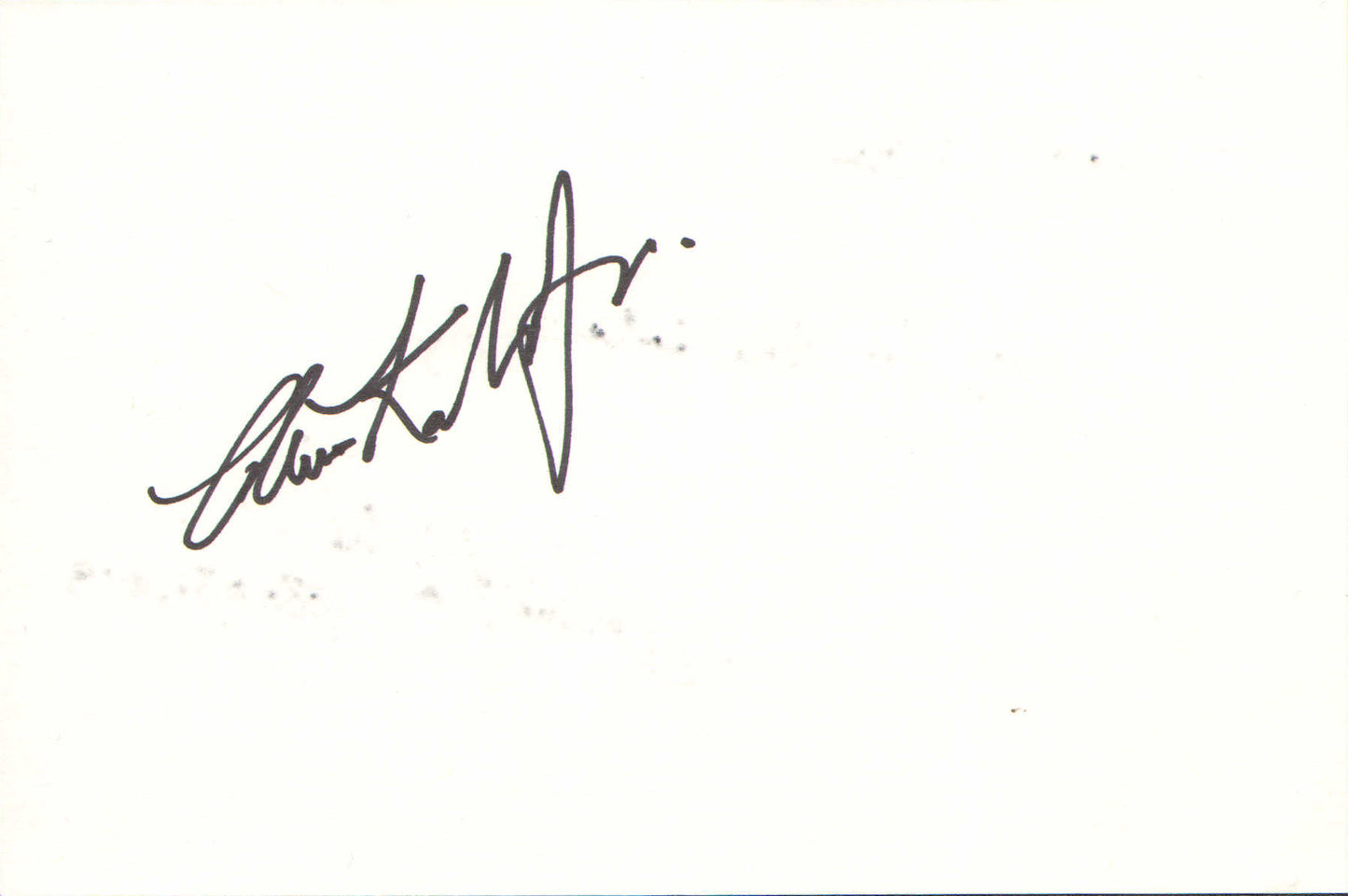 
                  
                    Chua Kah Joo from Indiana Jones & the Temple of Doom Signed 4x6 Index Card
                  
                