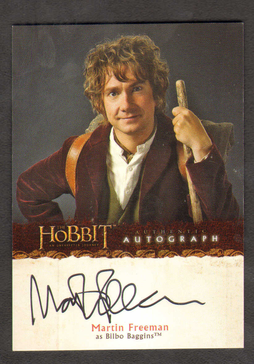 
                  
                    The Hobbit Cryptozoic Trading Cards 160pc LOT with 21 Cards Signed by Martin Freeman, Ian Holm, Richard Armitage, Andy Serkis, Lee Pace, Sylvester McCoy, Ken Stott, James Nesbitt, & More
                  
                